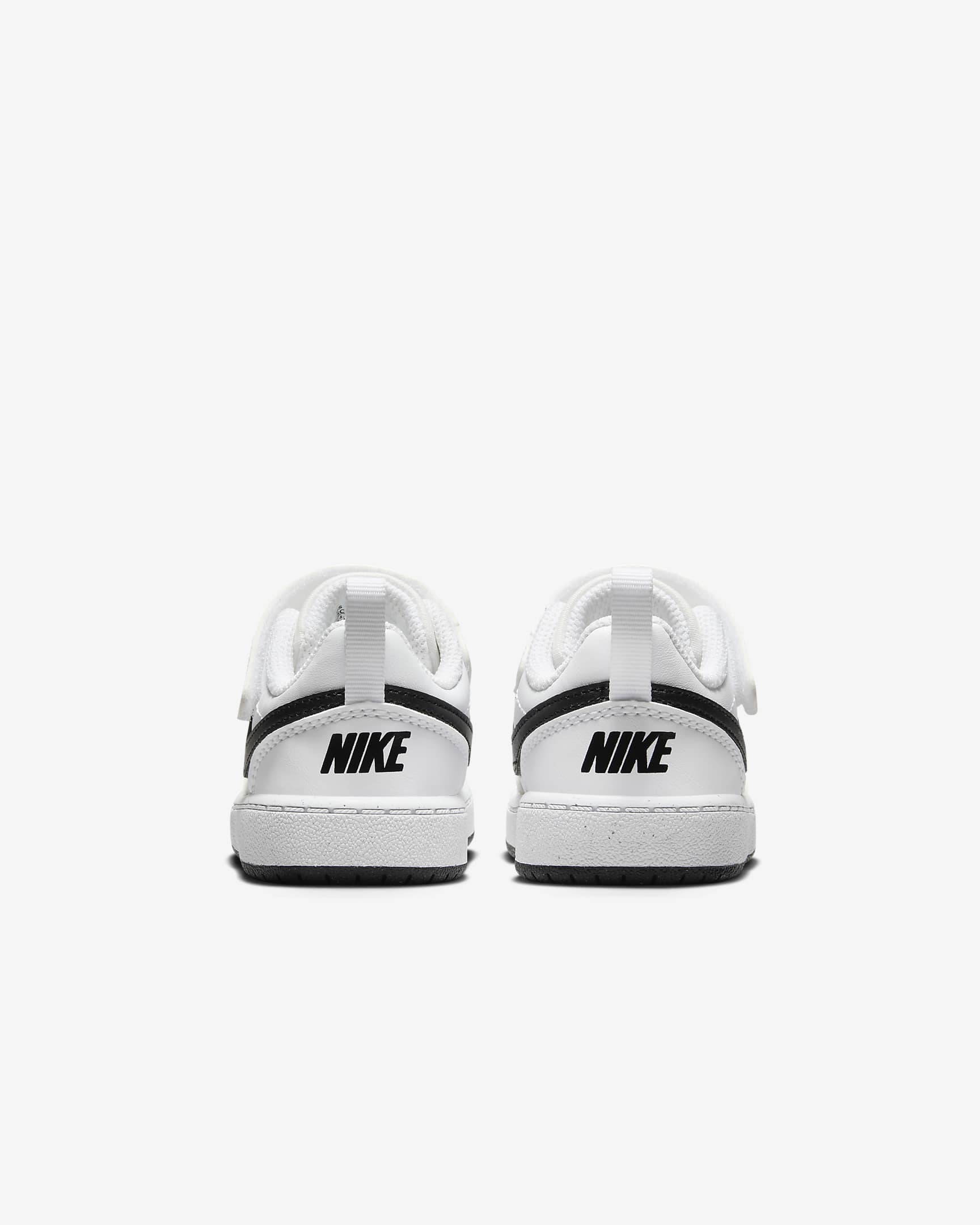 Nike Court Borough Low Recraft schoenen voor baby's/peuters - Wit/Zwart