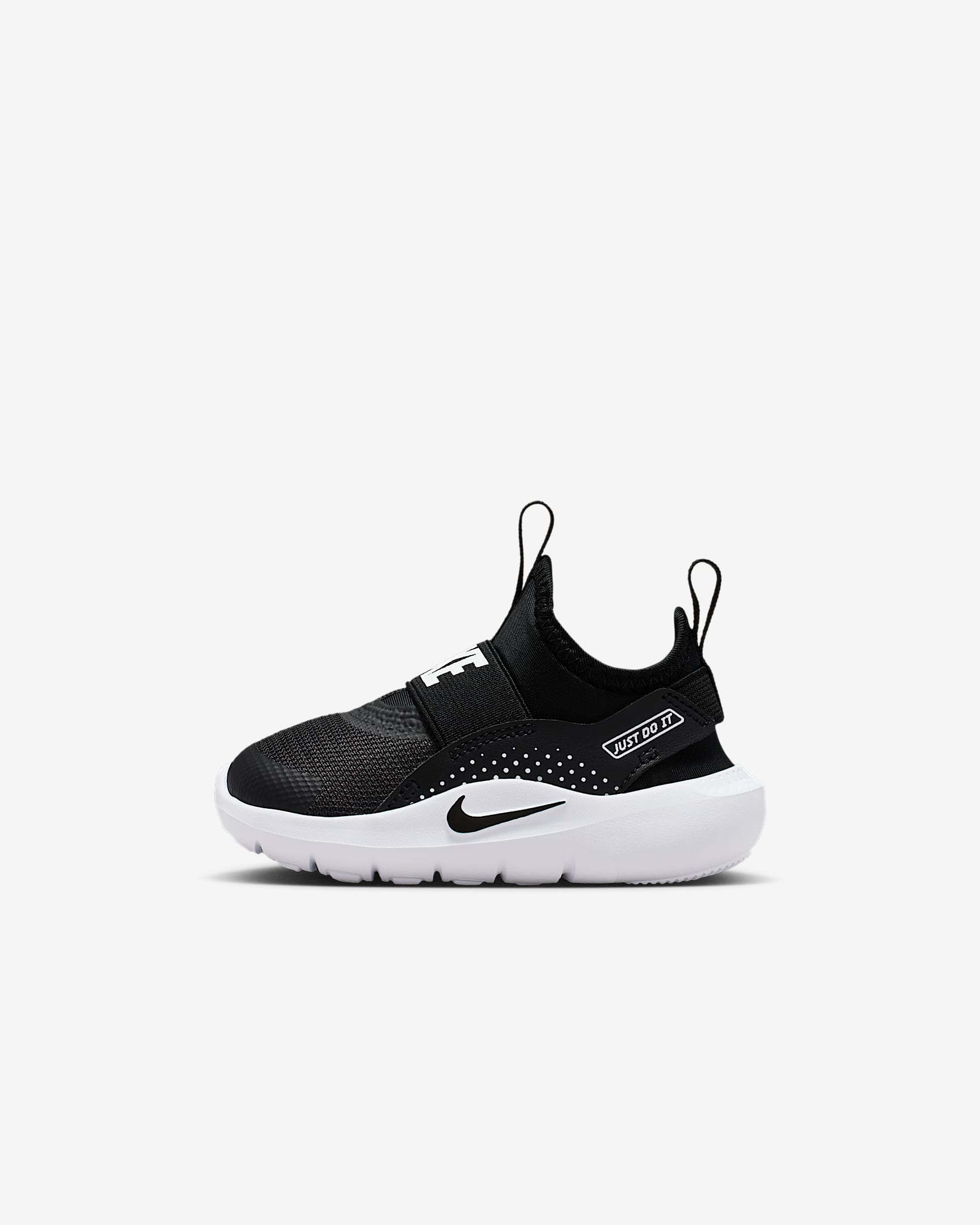 Nike Flex Runner 4 schoenen voor baby's/peuters - Zwart/Wit/Wit/Zwart