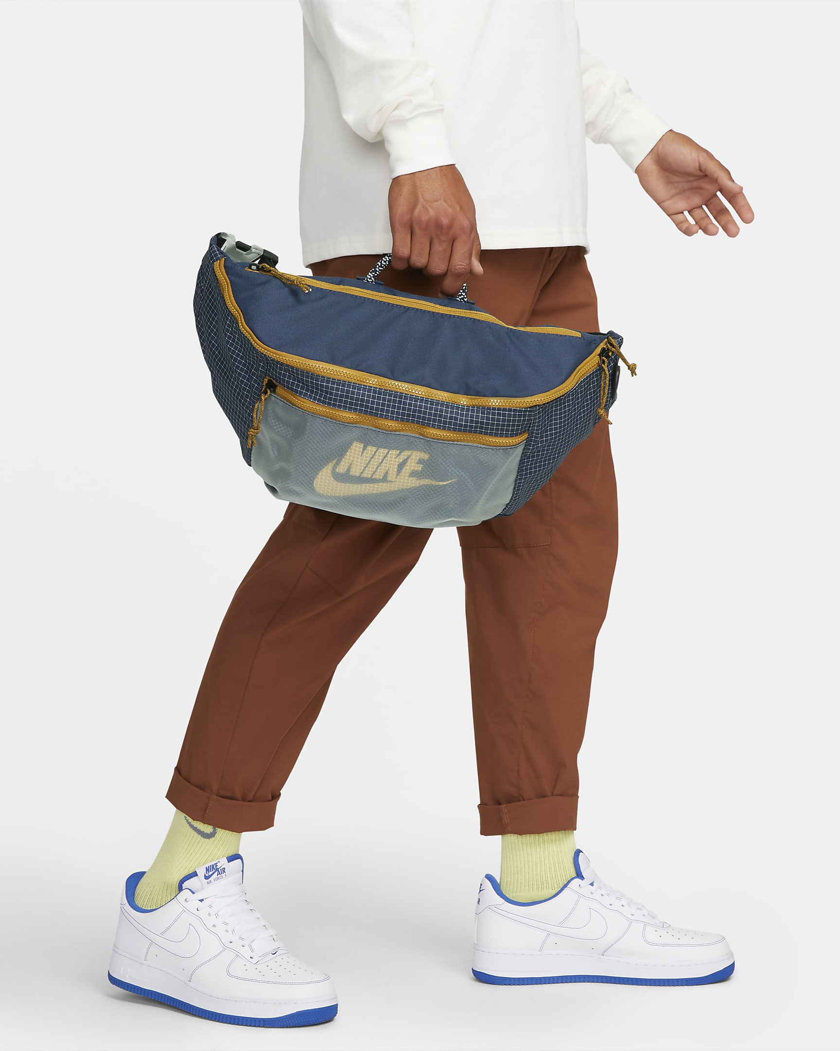 Nike Tech Hip Pack (10L) - Midnight Navy/Obsidian/Wheat