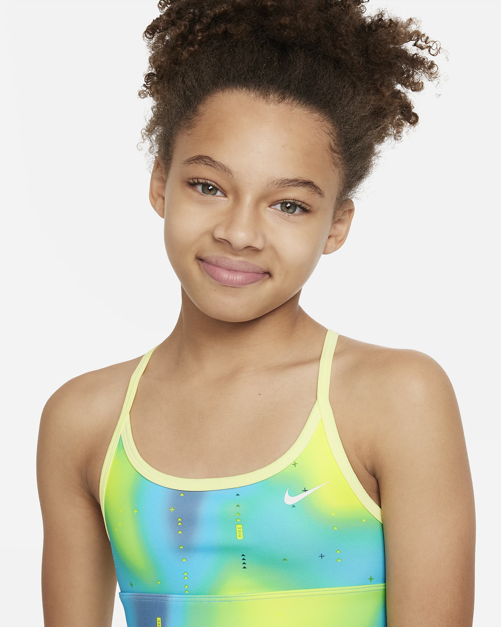 Nike Dri-FIT Indy Big Kids' (Girls') Light Support Sports Bra. Nike.com