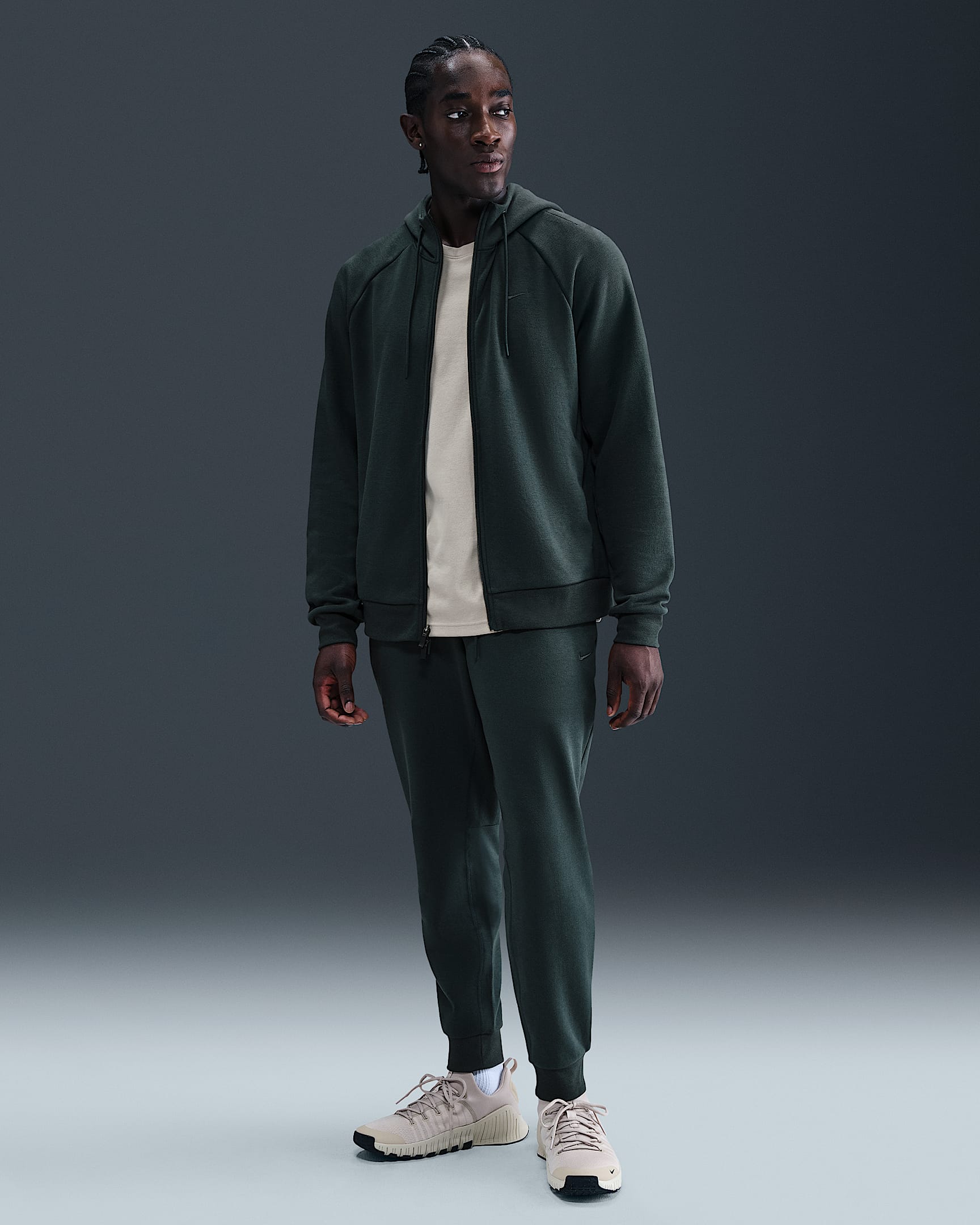 Nike Primary Fleece Pantalons jogger de rendiment Dri-FIT UV - Home - Seaweed/Seaweed