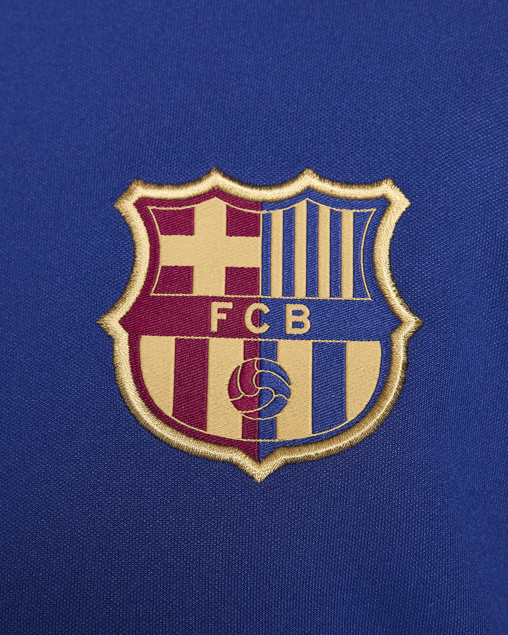 Giacca Anthem da calcio Nike Dri-FIT FC Barcelona Academy Pro da donna – Home - Deep Royal Blue/Noble Red/Club Gold