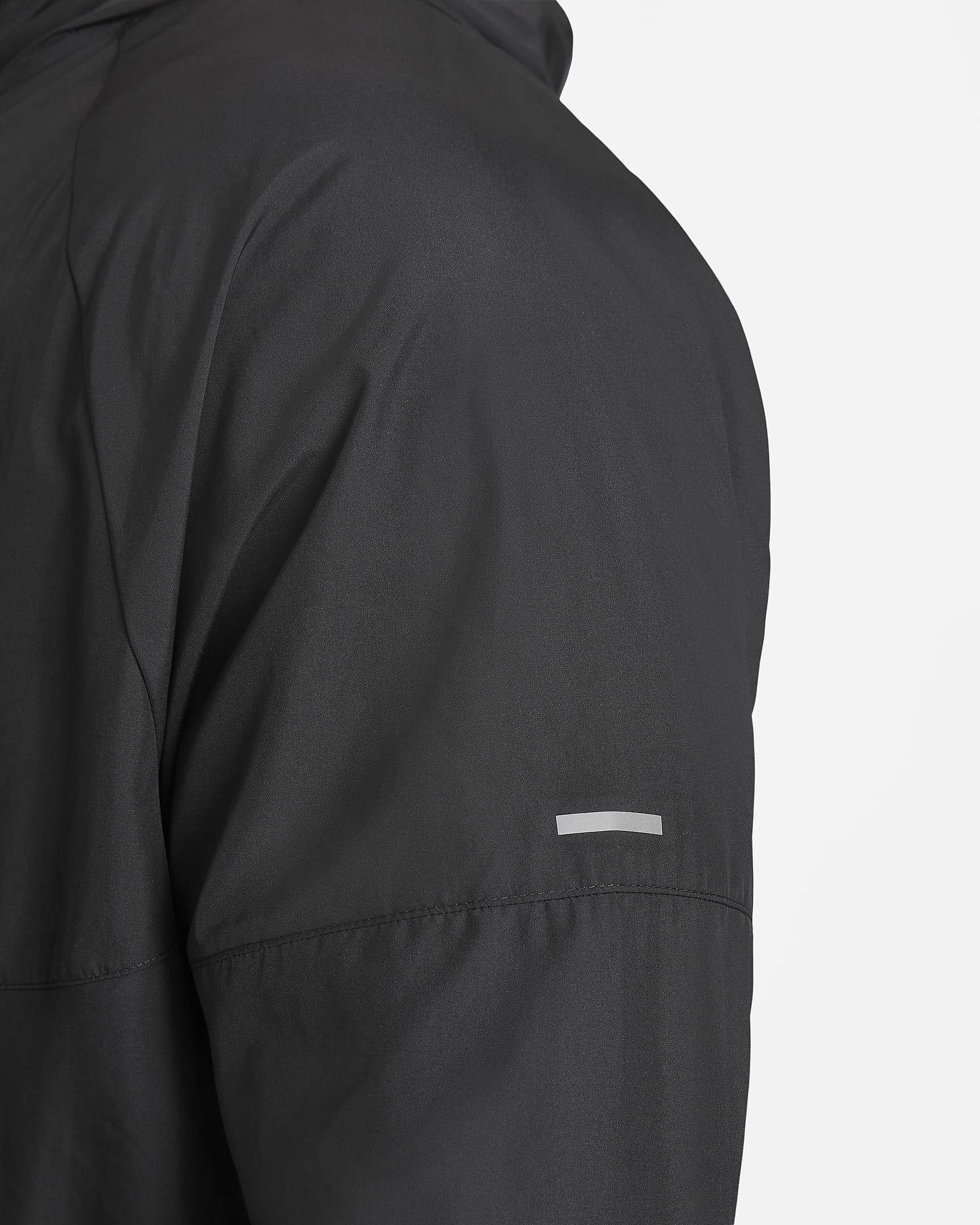 Nike Miler Repel-Laufjacke für Herren - Schwarz/Schwarz