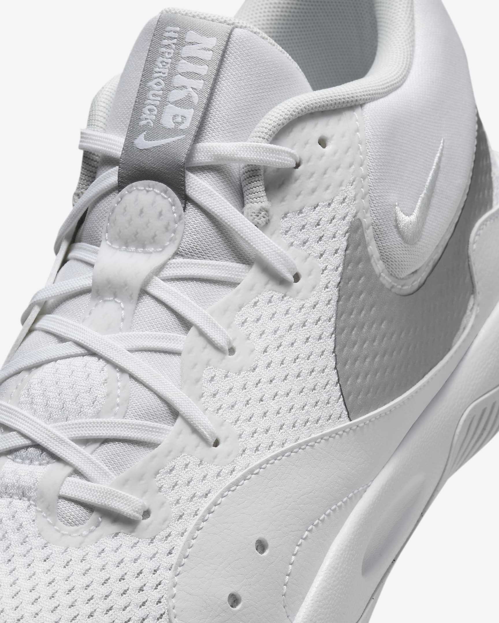 Tenis de vóleibol Nike Hyperquick - Blanco/Polvo fotón/Plata metalizado