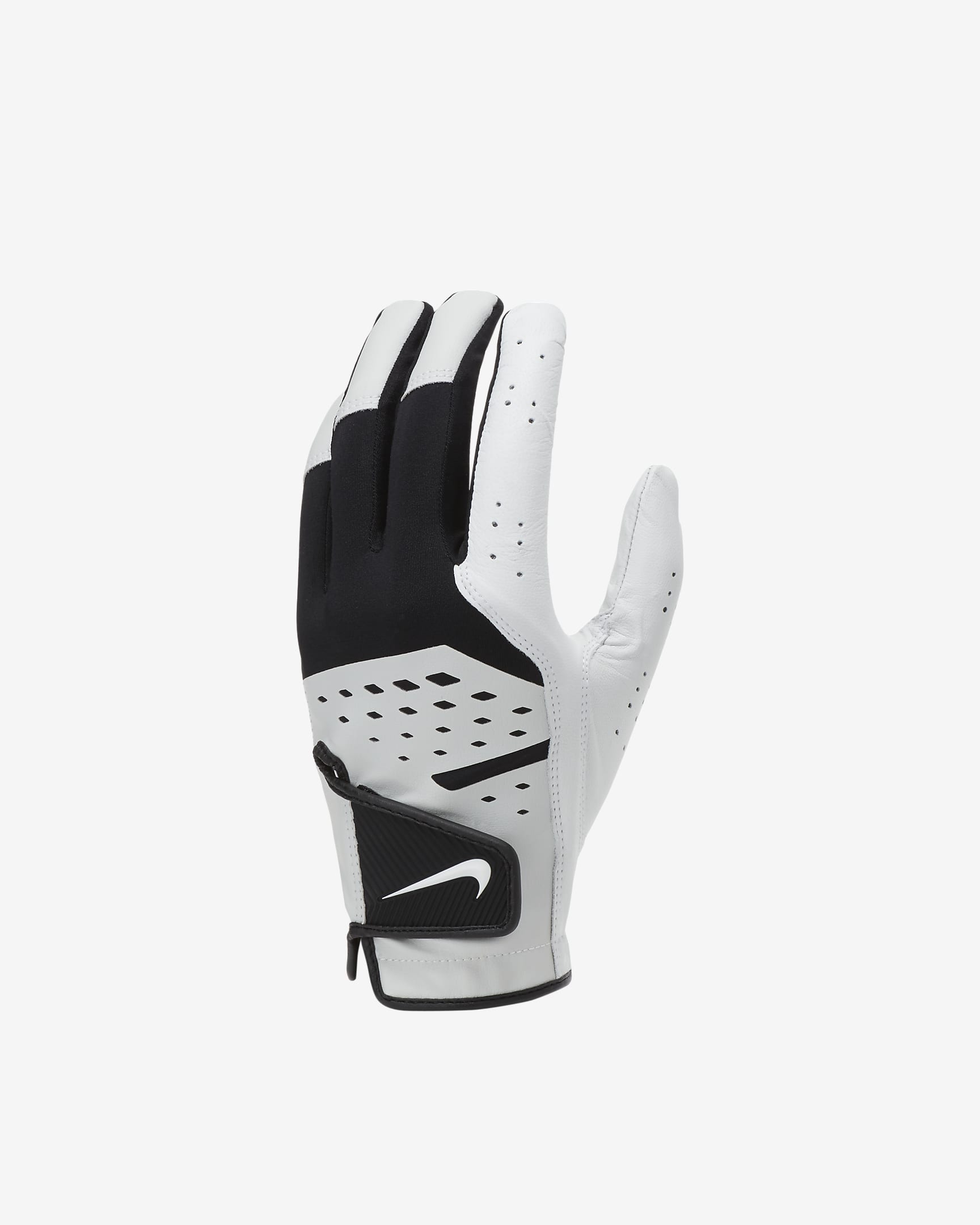 Golfhandske Nike Tech Extreme 7 (vänster normal) - Pearl White/Pearl White/Vit