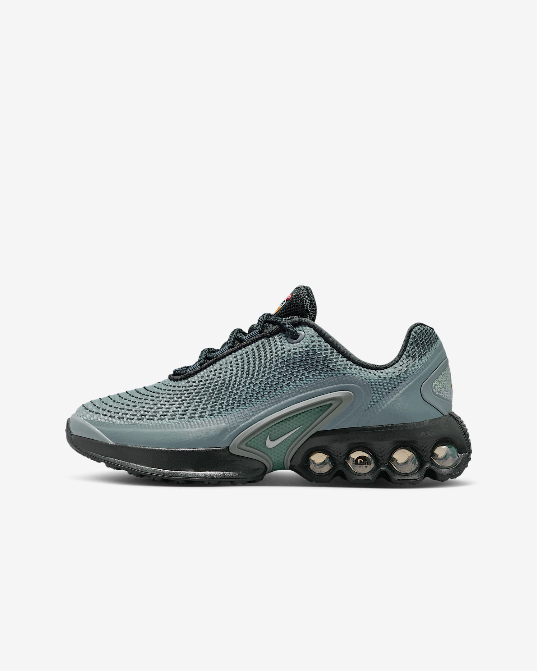 Nike Air Max Dn-sko til større børn - Cool Grey/Anthracite/Clay Green/Metallic Silver