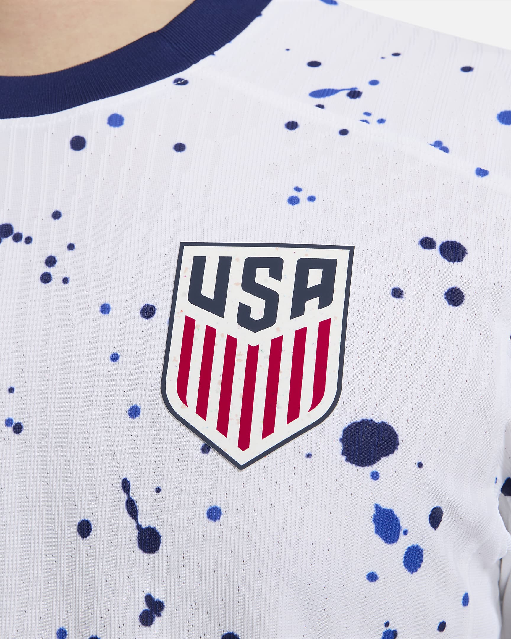 USMNT 2023 Match Home Men's Nike DriFIT ADV Soccer Jersey.
