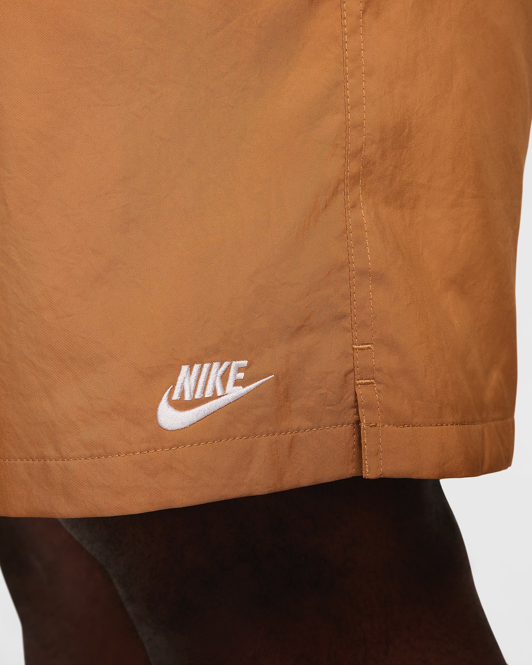 Shorts de tejido Woven Flow para hombre Nike Club - Lino/Blanco