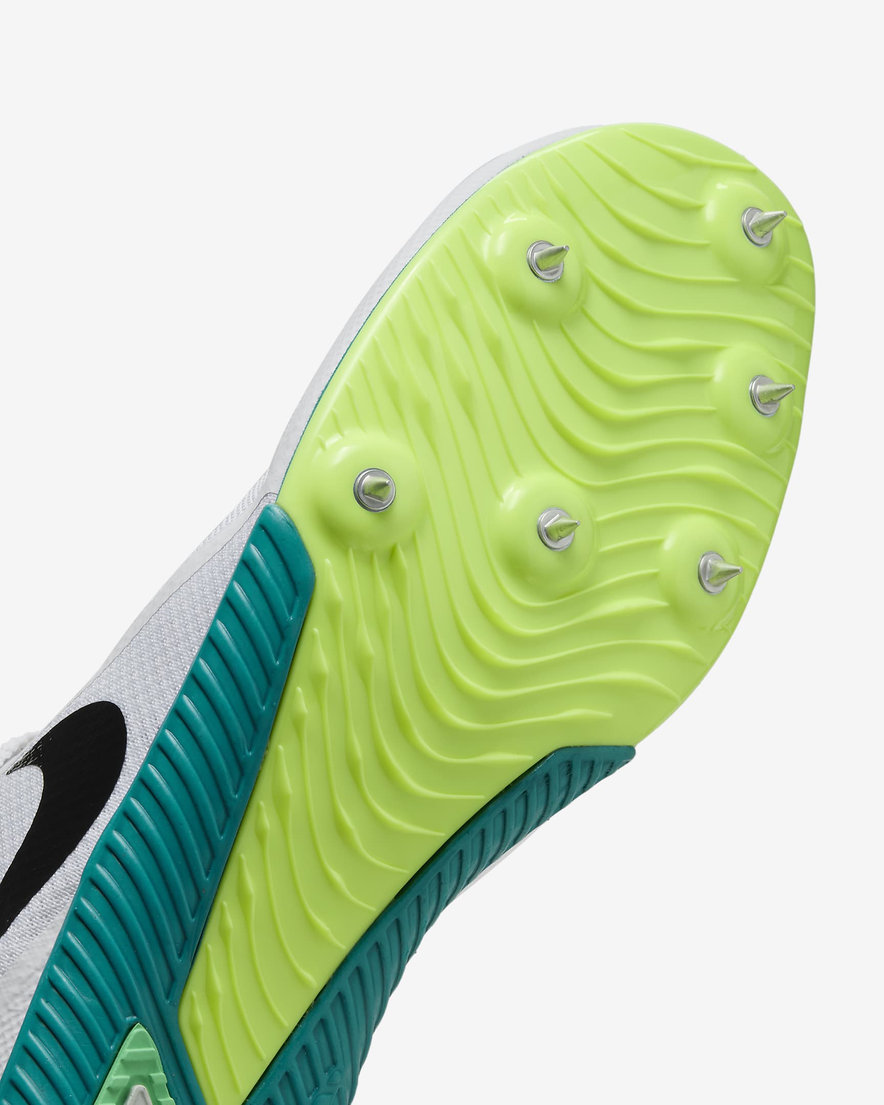 Nike Zoom Rival Track & Field Multi-Event Spikes - White/Bright Spruce/Vapor Green/Black