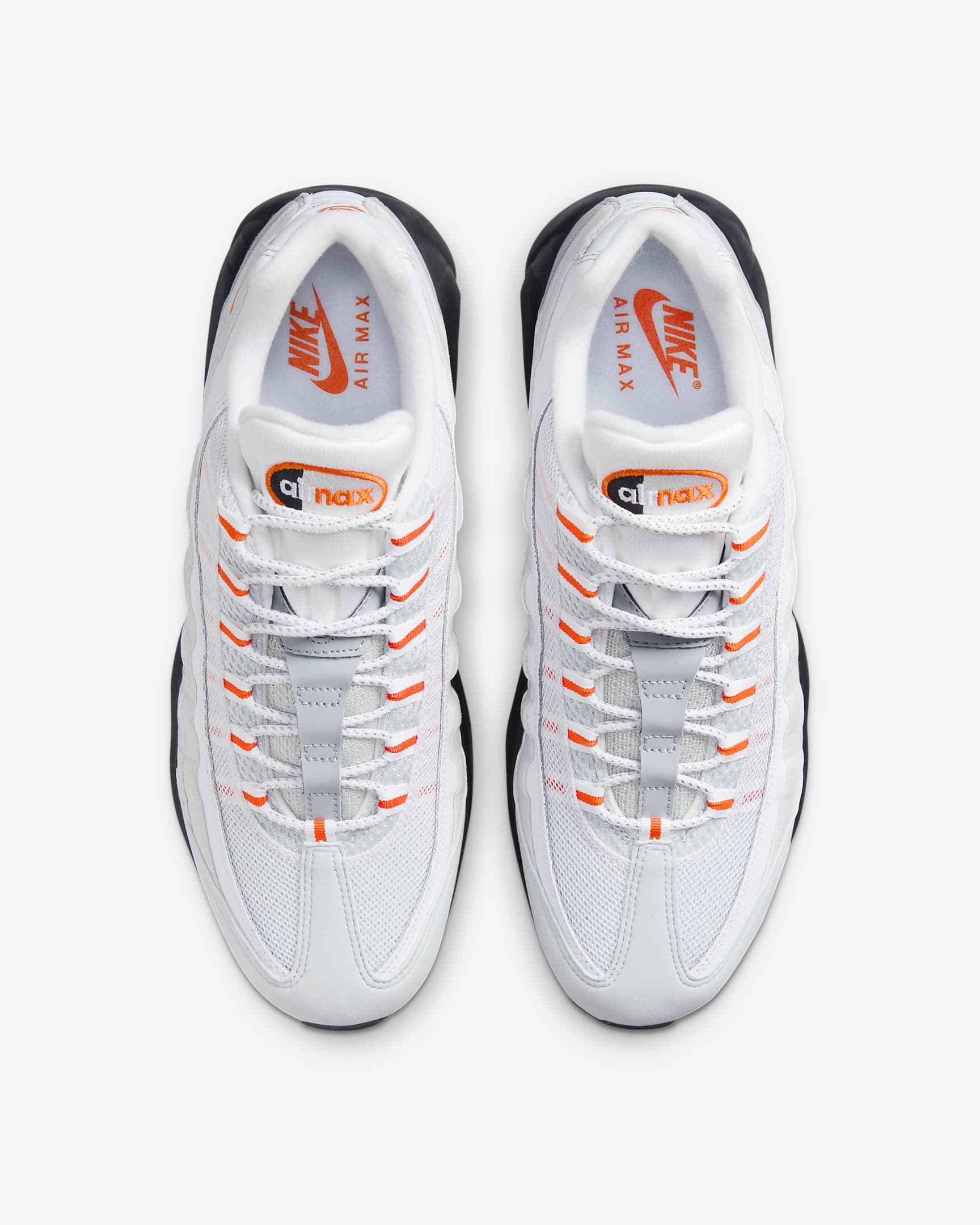 Παπούτσι Nike Air Max 95 - Wolf Grey/Pure Platinum/Photon Dust/Safety Orange