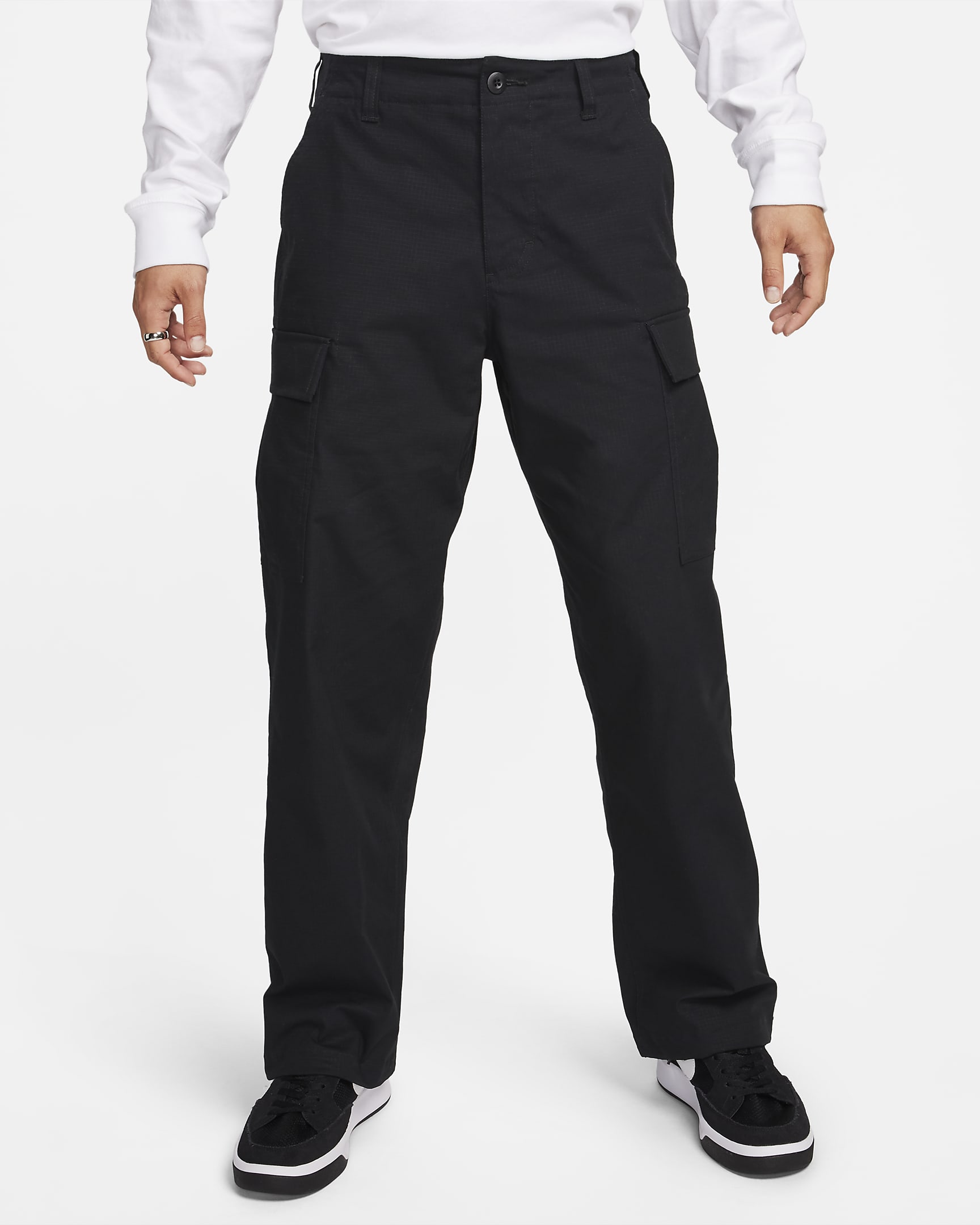 Nike SB Kearny Men's Cargo Skate Trousers - Black