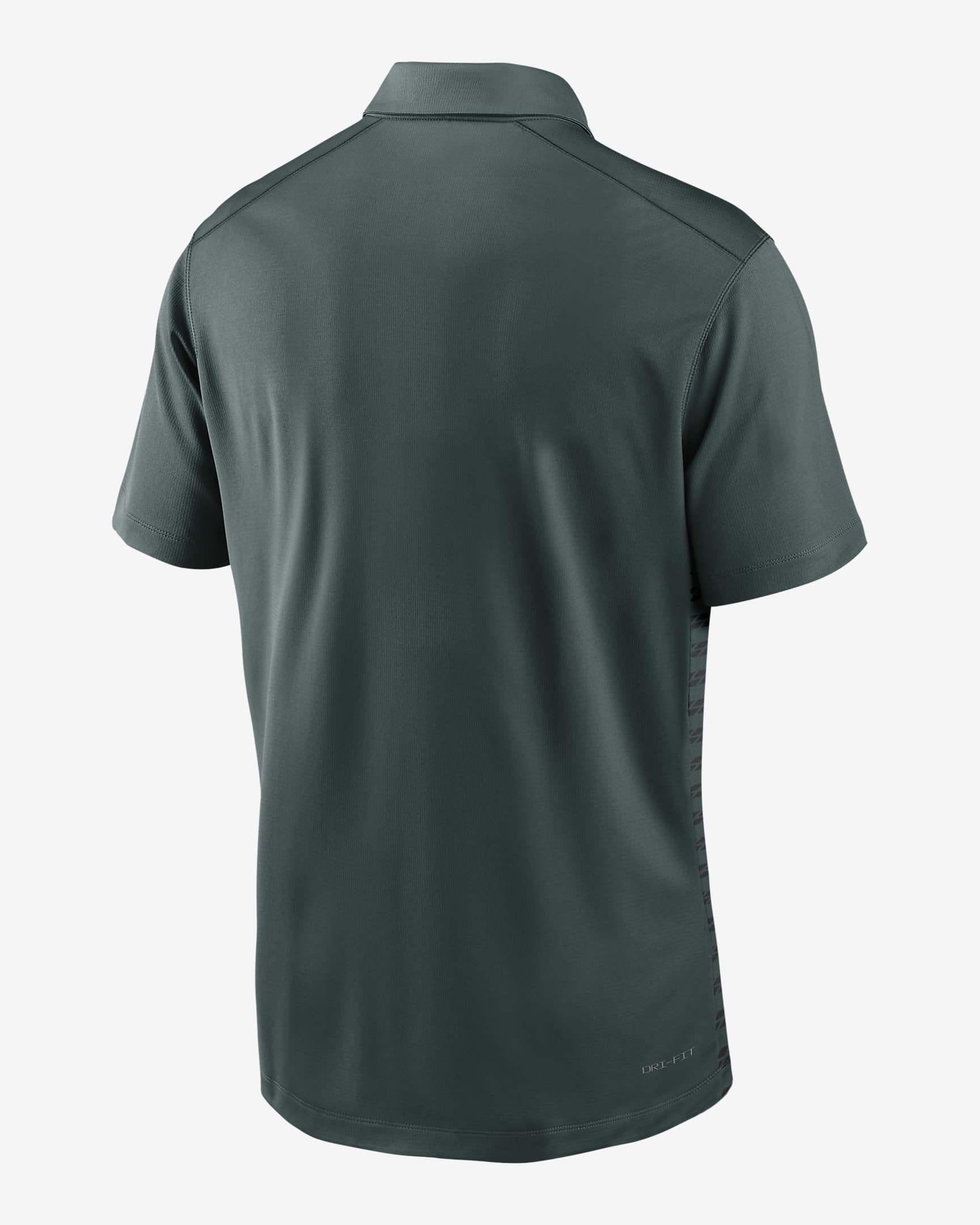 Polo universitario Nike Dri-FIT para hombre Michigan State Spartans Sideline Victory - Verde