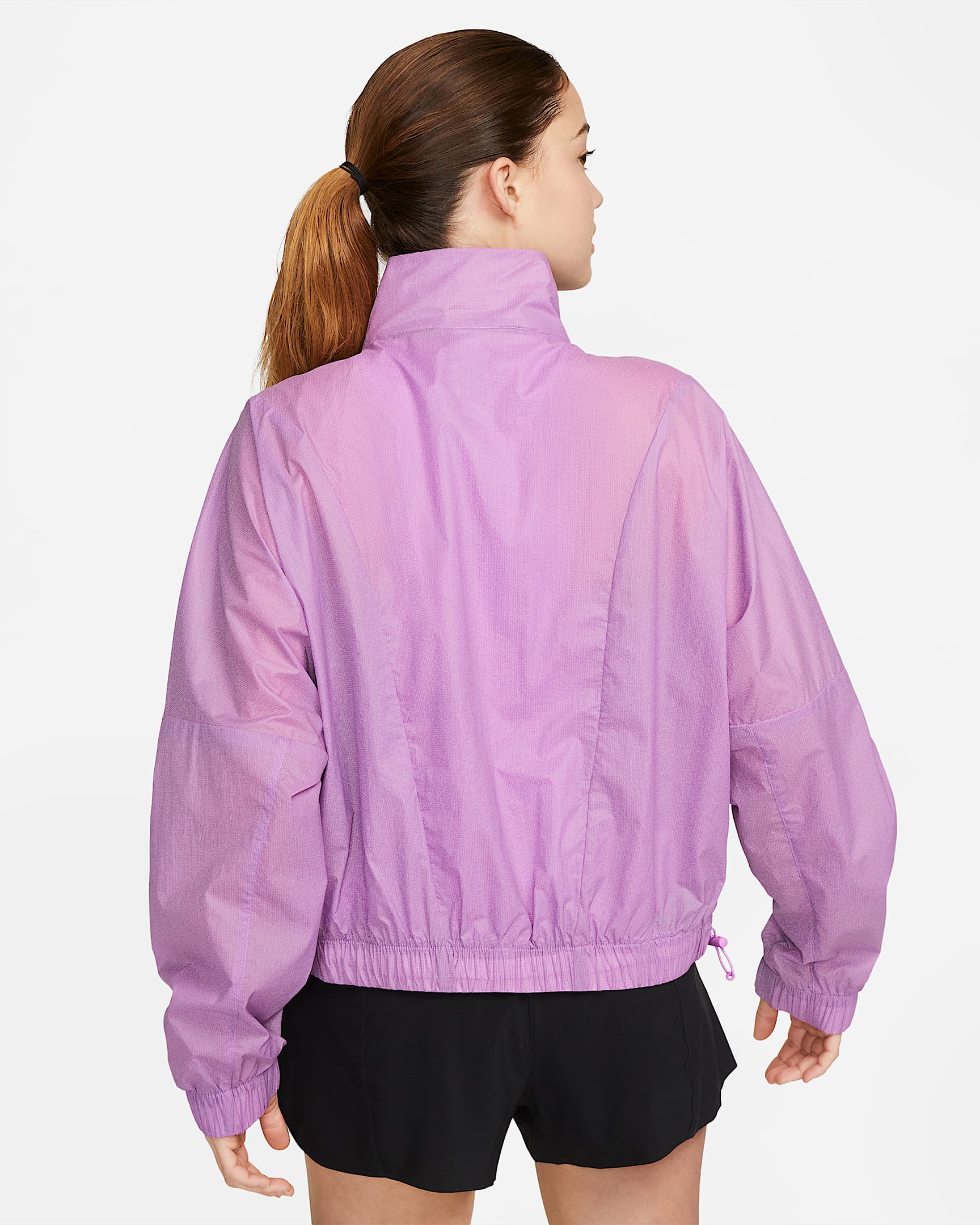 Nike DriFIT Run Division Women's Reflective Design Running Jacket. Nike BE