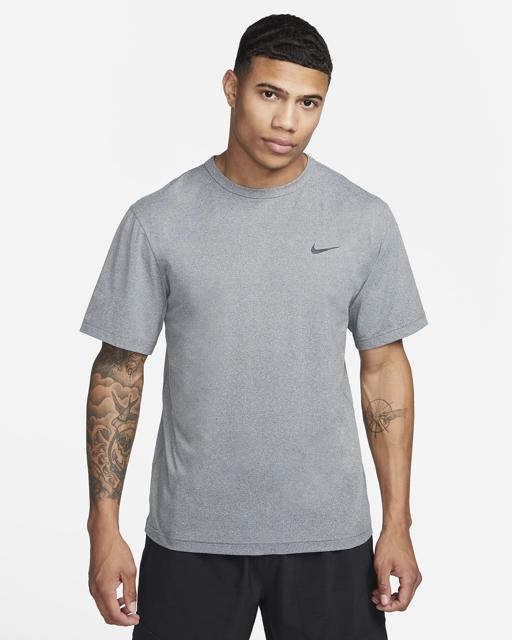 Nike Hyverse Men's Dri-FIT UV Short-sleeve Versatile Top. Nike UK