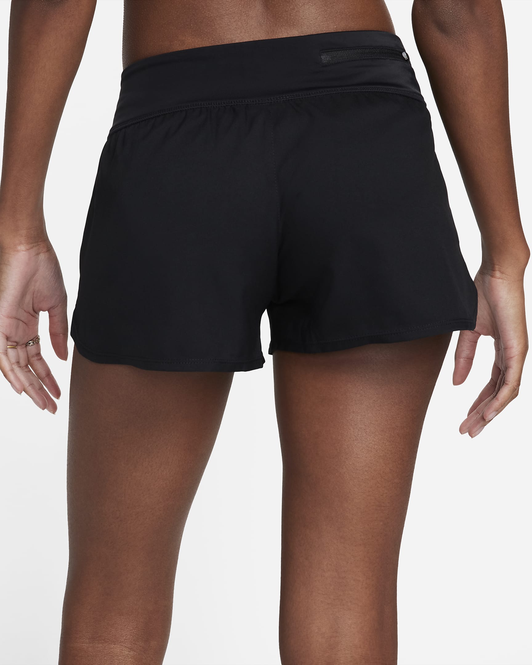 Shorts de playa para mujer Nike Essential - Negro