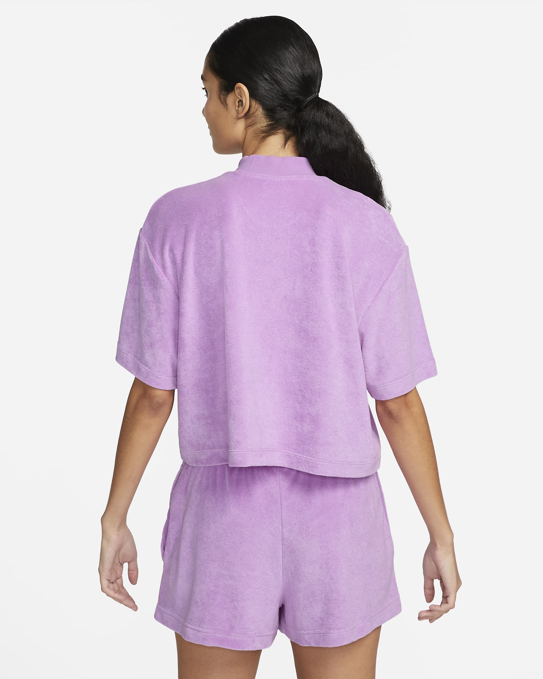 mock neck top nike