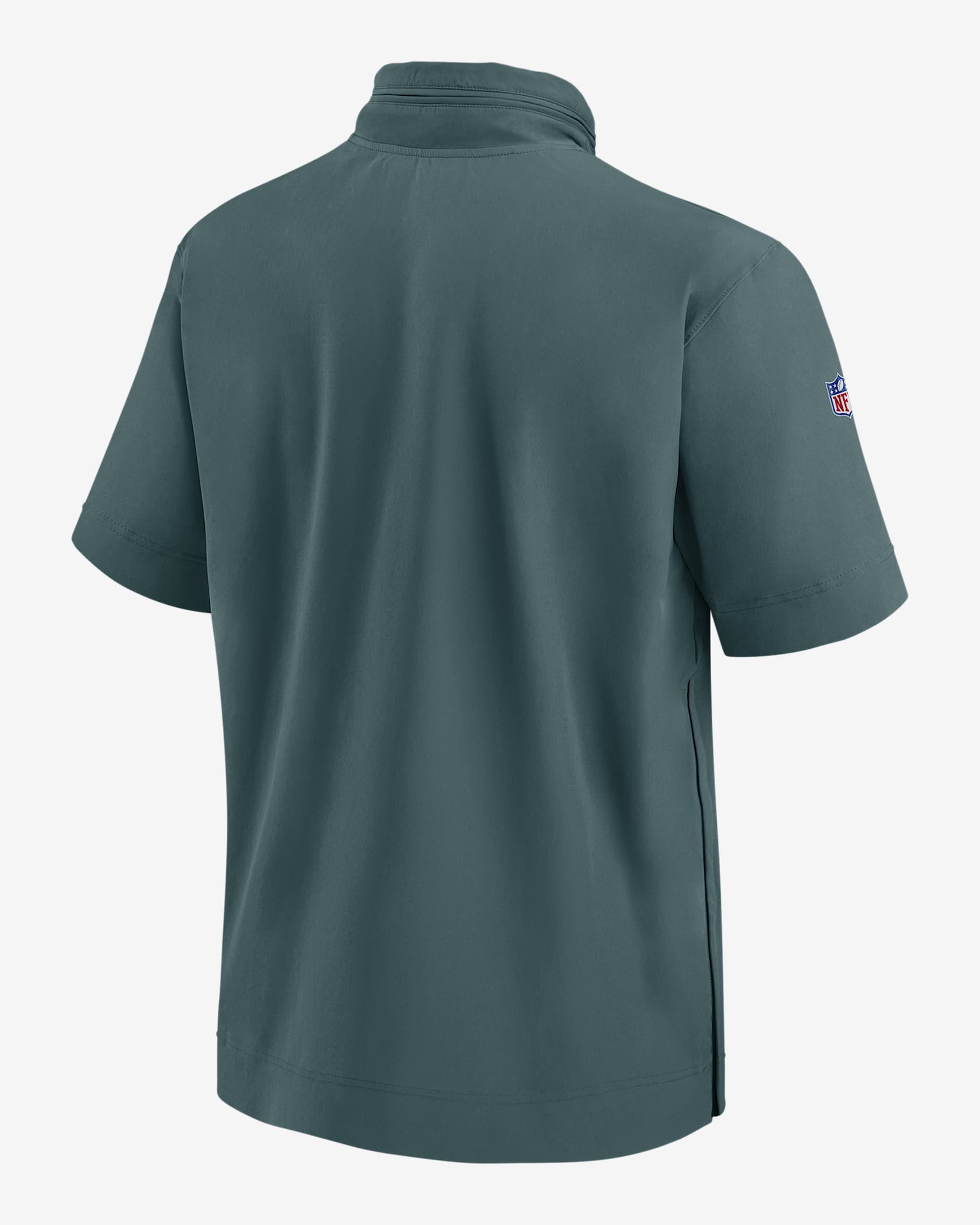 Philadelphia Eagles Sideline Coach Men's Nike NFL 1/2Zip ShortSleeve