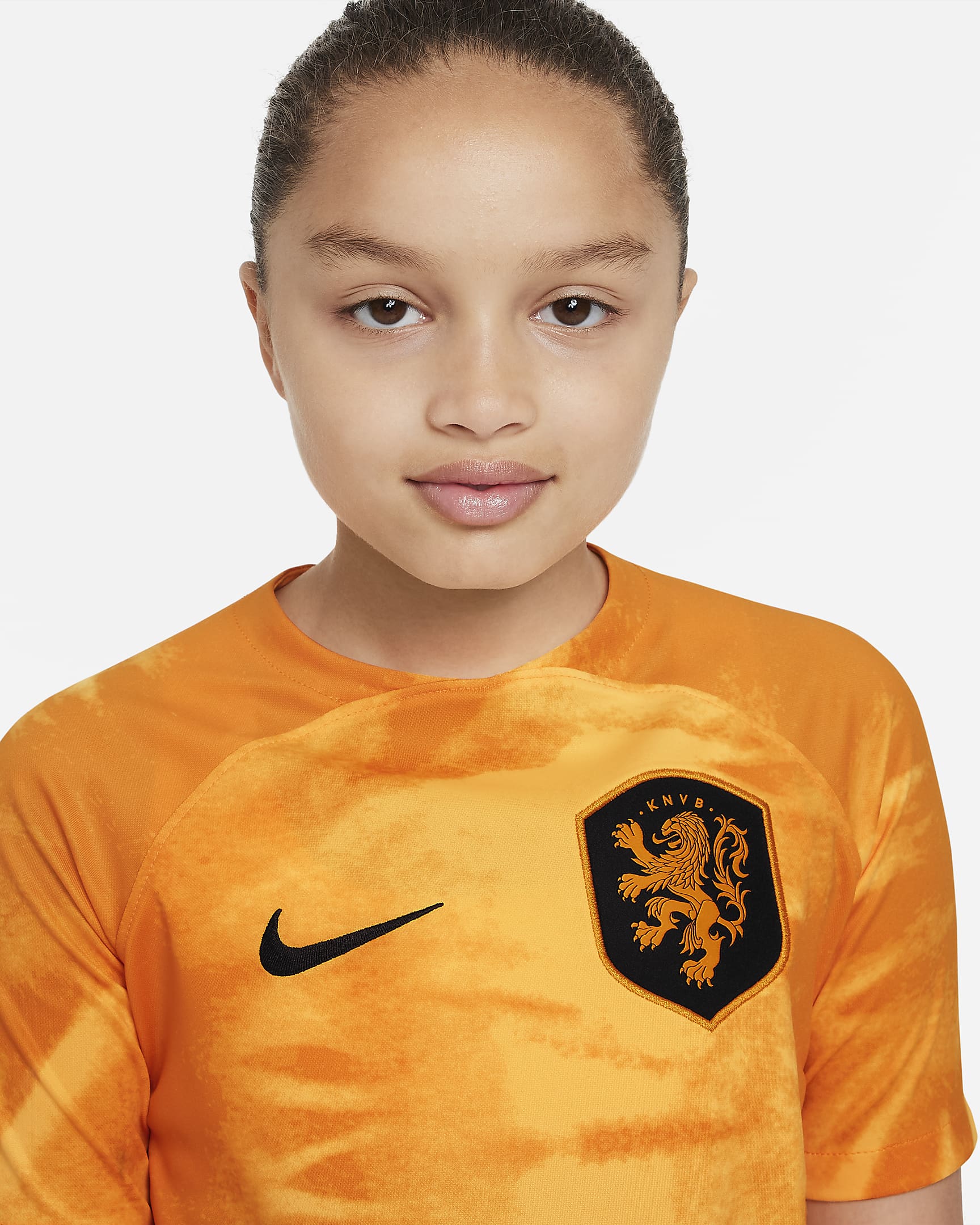 Netherlands 2022/23 Stadium Home Big Kids' Nike Dri-FIT Soccer Jersey ...