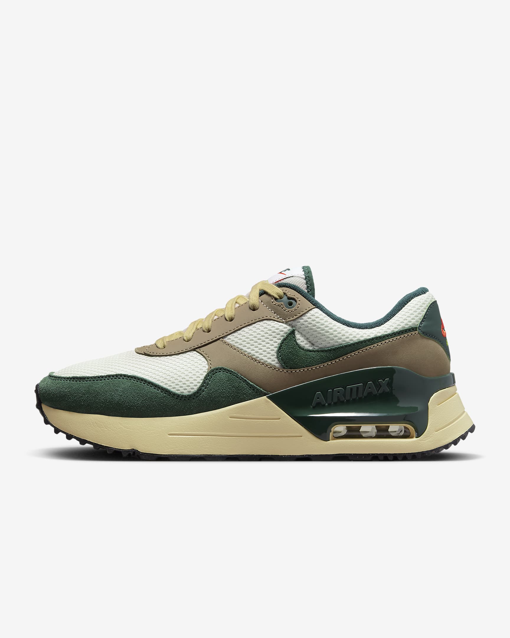 Nike Air Max SYSTM Men's Shoes - Sail/Pro Green/Khaki/Noble Green