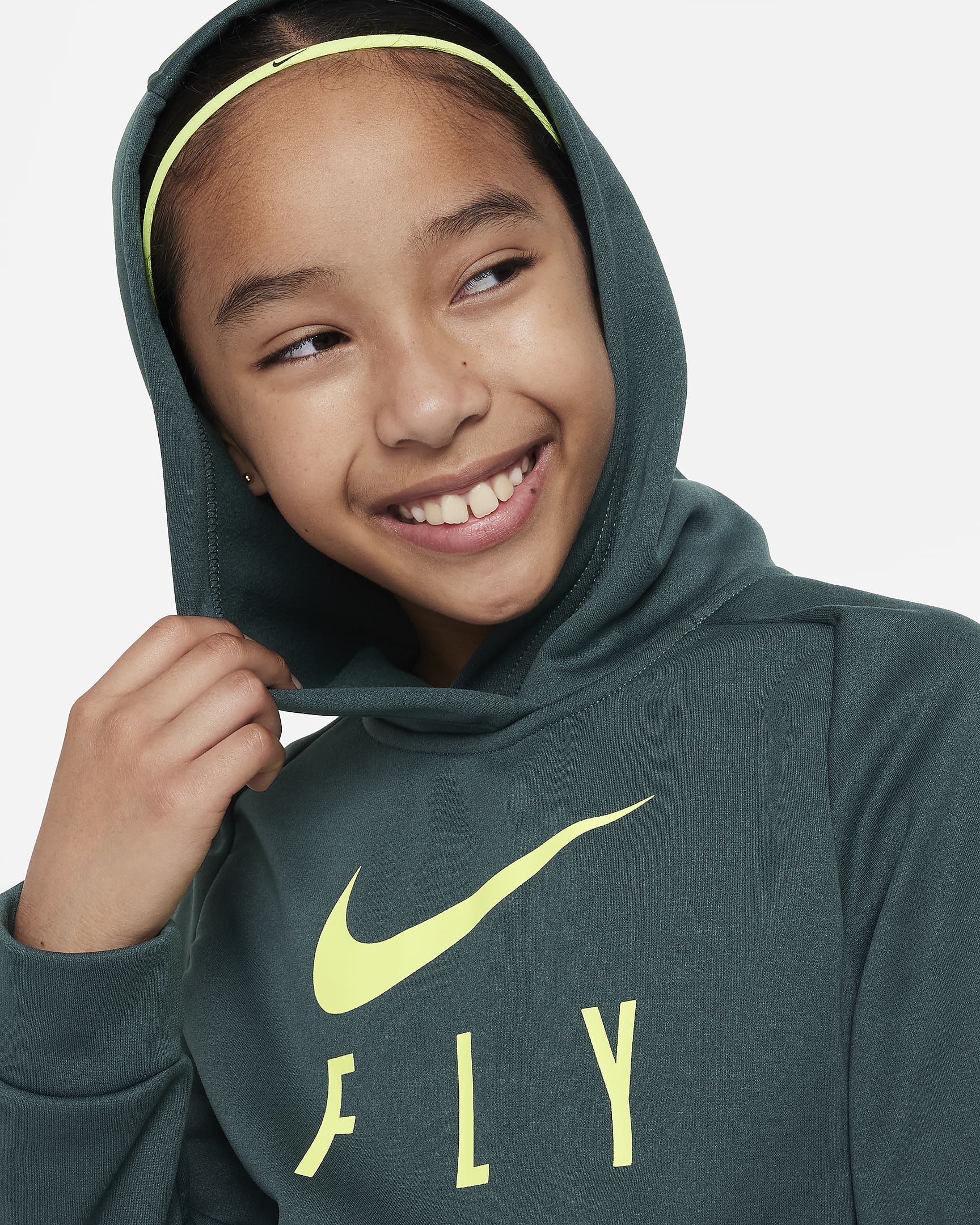 Nike Big Kids' (Girls') Therma-FIT Basketball Hoodie. Nike.com