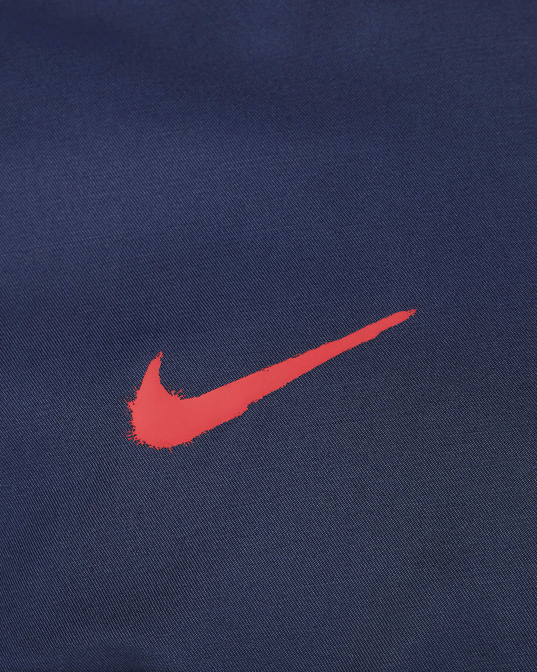 Paris Saint-Germain Sport Essentials Nike Soccer szőtt, bélés nélküli férfi pilótakabát - Midnight Navy/University Red