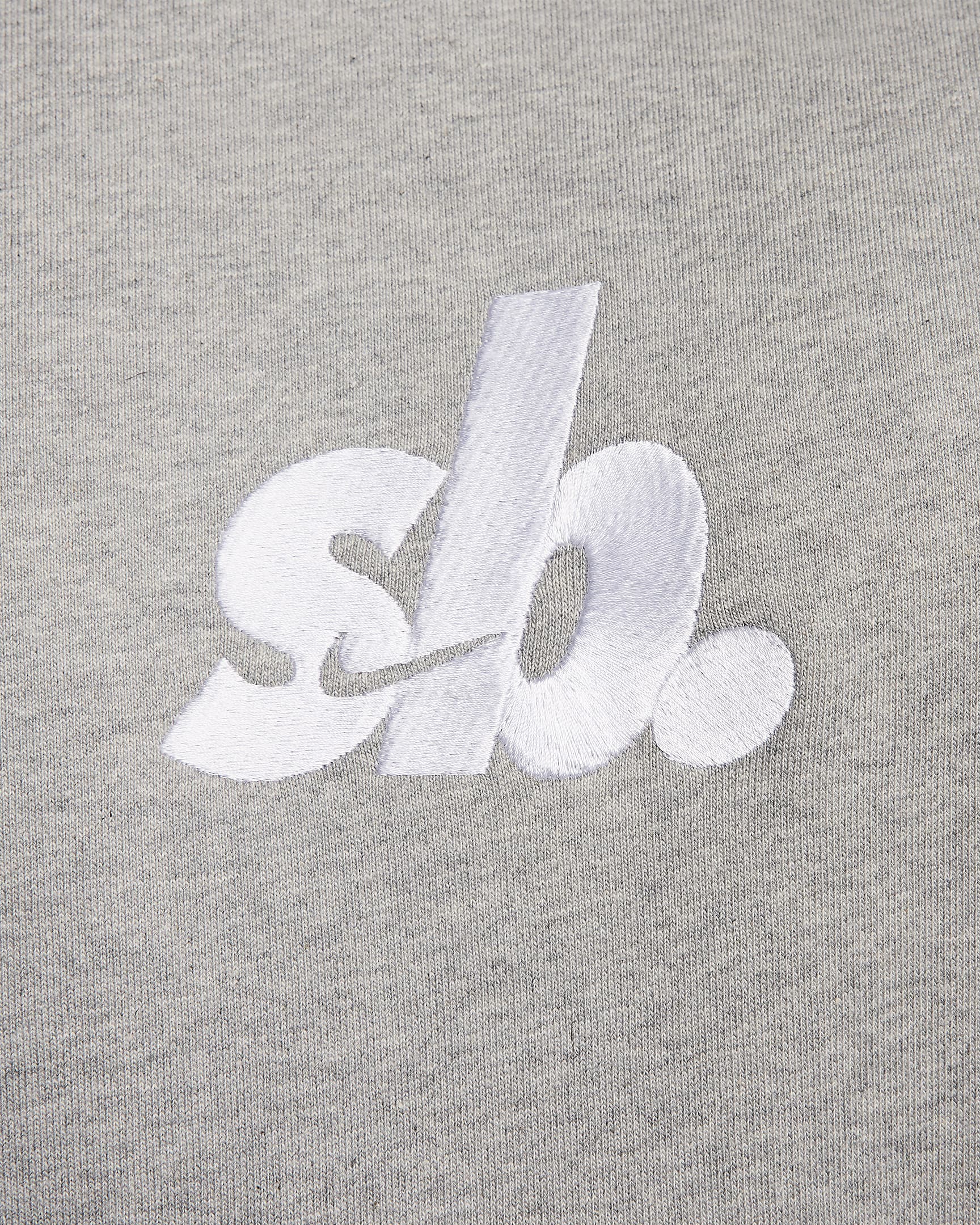 Sudadera con gorro sin cierre de skateboarding de tejido Fleece Nike SB - Gris oscuro jaspeado/Blanco