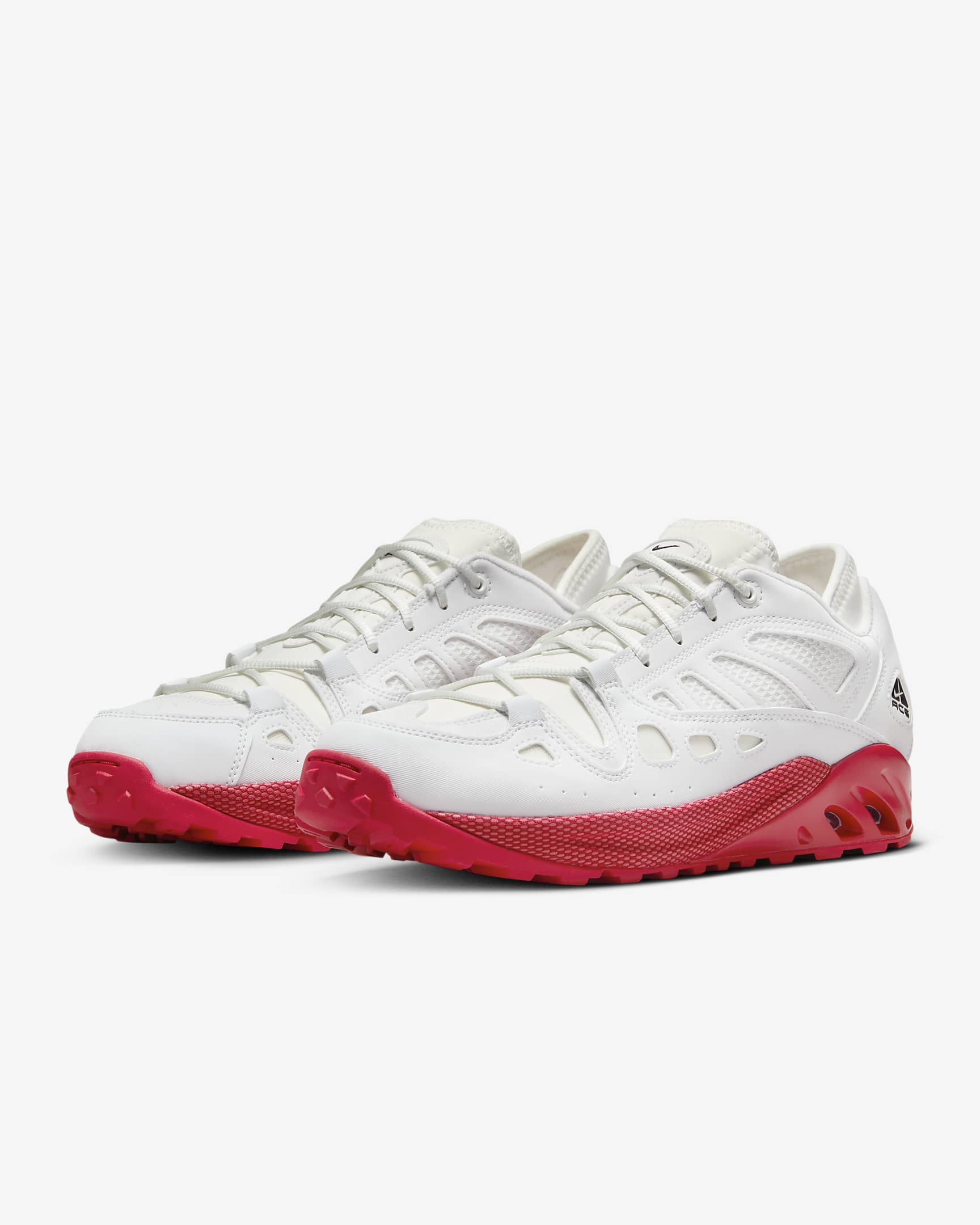 Nike ACG Air Exploraid herenschoenen - Summit White/Summit White/University Red/Zwart