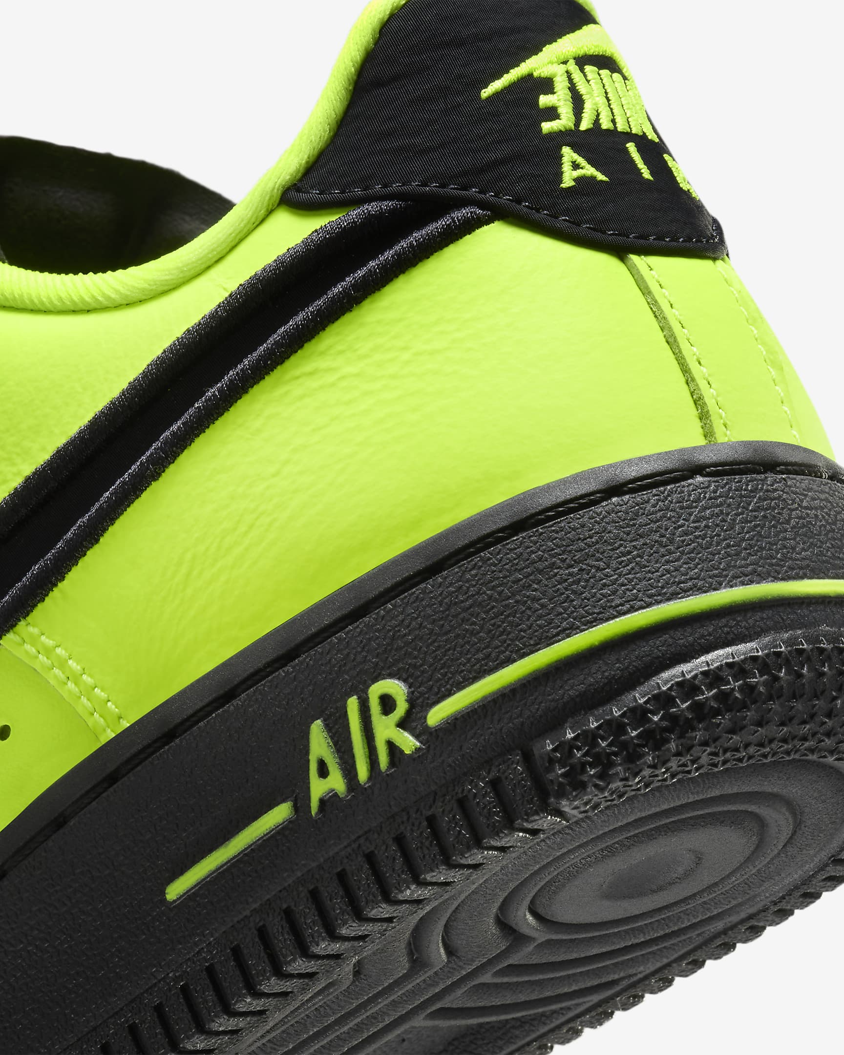 รองเท้าผู้หญิง Nike Air Force 1 Dance - Volt/Gunmetal/ดำ