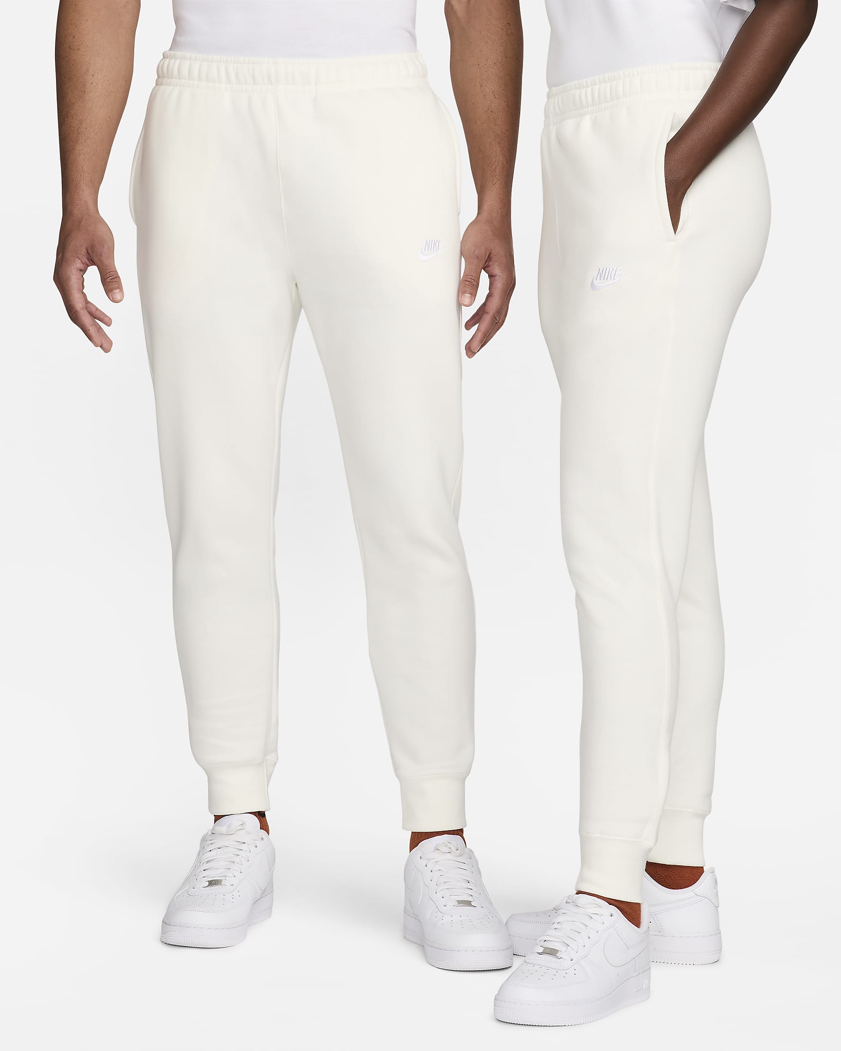 Pantalon de jogging Nike Sportswear Club Fleece - Sail/Sail/Blanc