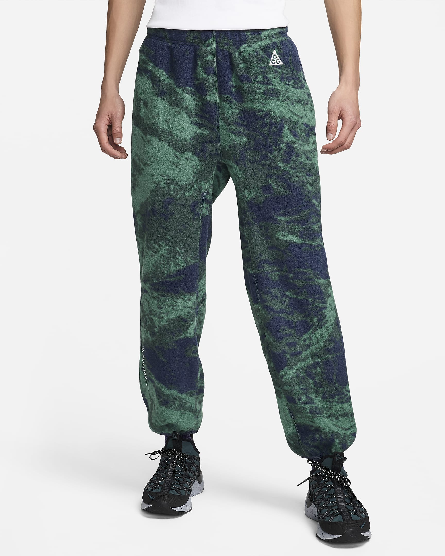 Nike ACG "Wolf Tree" Men's Allover Print Pants - Bicoastal/Thunder Blue/Summit White