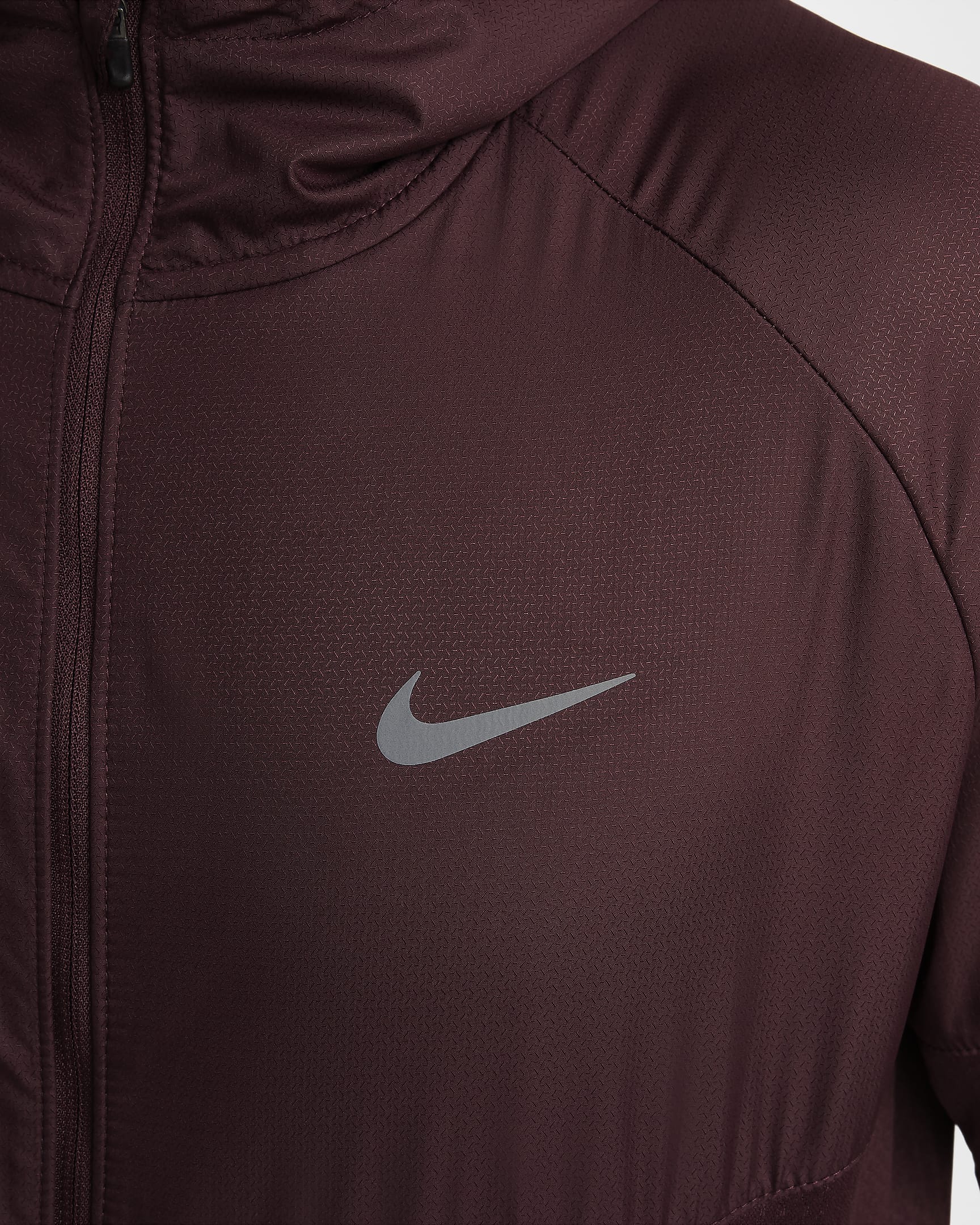 Nike Sphere Miler Men's Therma-FIT Water-Repellent Running Jacket - Burgundy Crush/Burgundy Crush