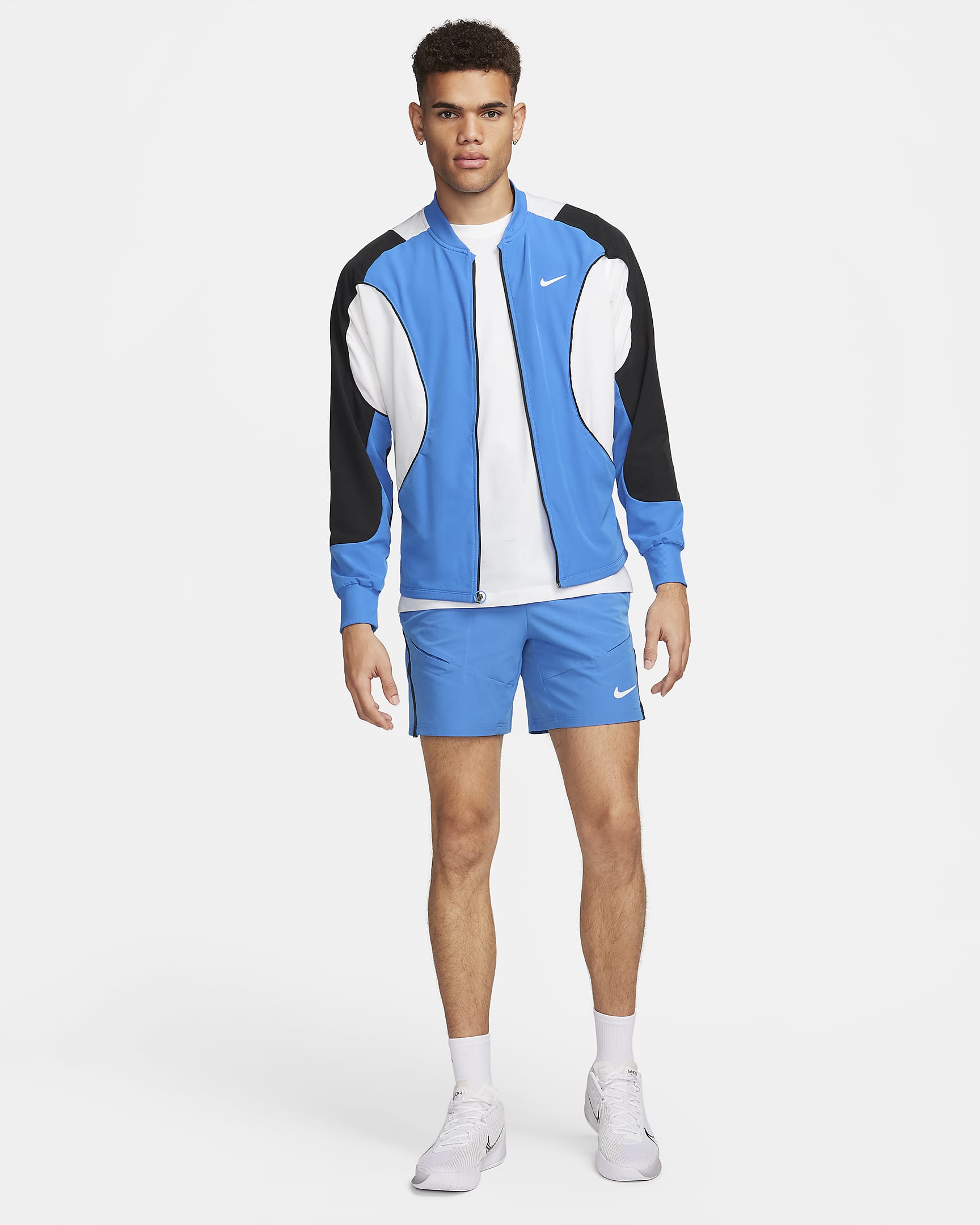 NikeCourt Advantage Men's DriFIT Tennis Jacket.