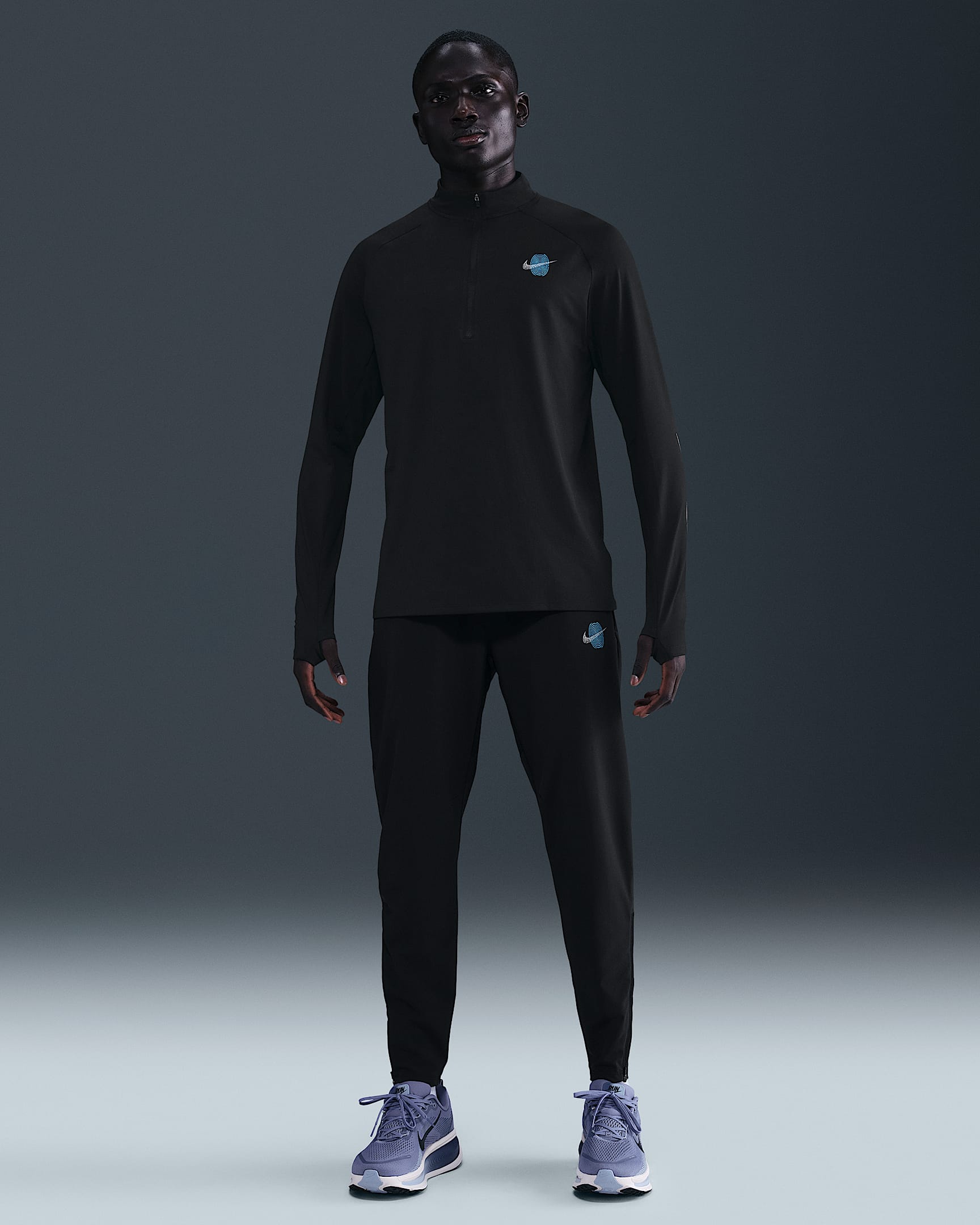 Nike Stride Men's Dri-FIT Woven Running Trousers - Black