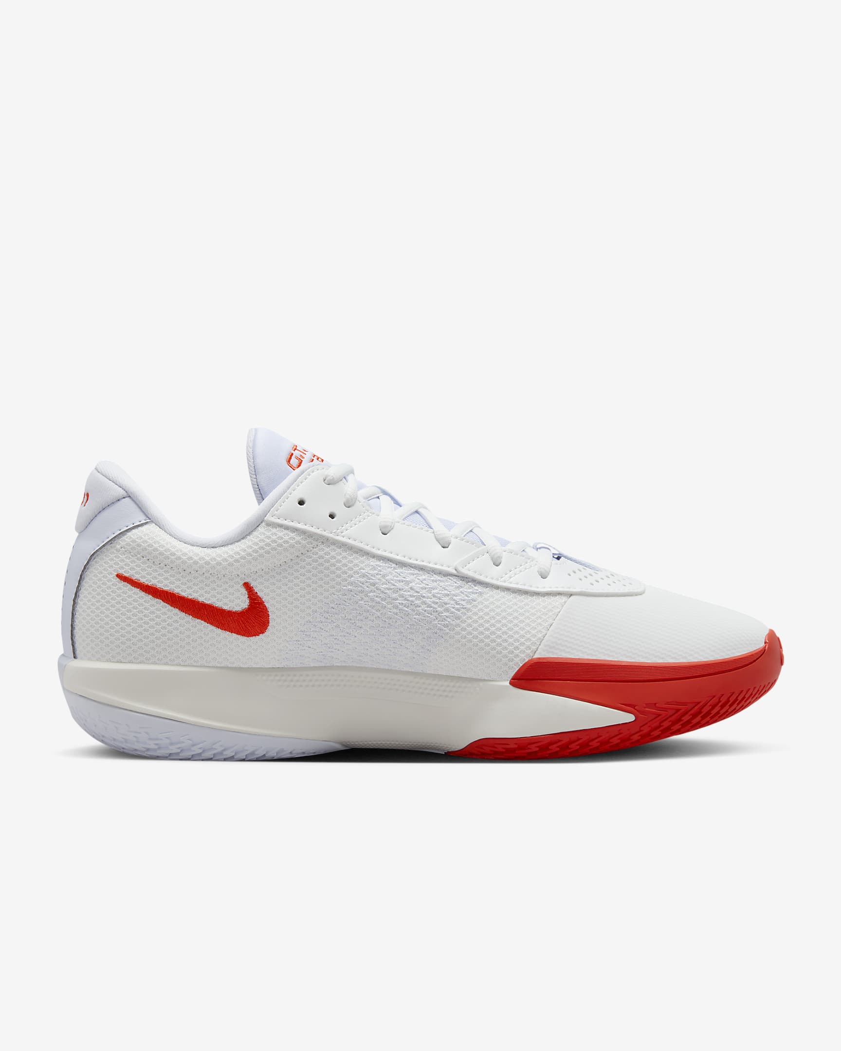 Nike G.T. Cut Academy EP Basketball Shoes - Summit White/Picante Red/Football Grey/Metallic Silver