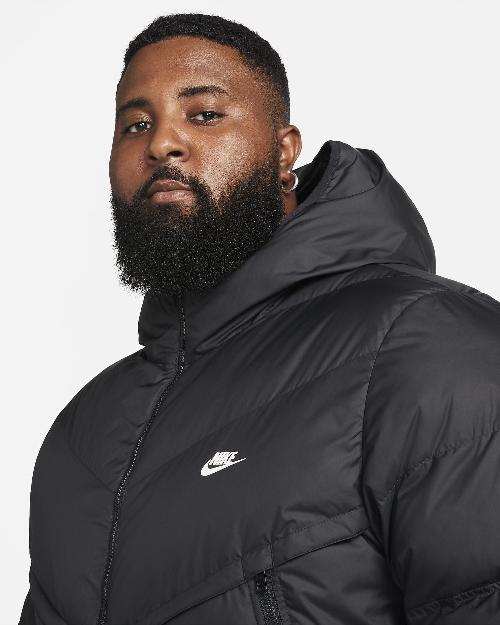 Veste PRIMALOFT® Nike Sportswear Storm-FIT Windrunner pour Homme - Noir/Noir/Sail