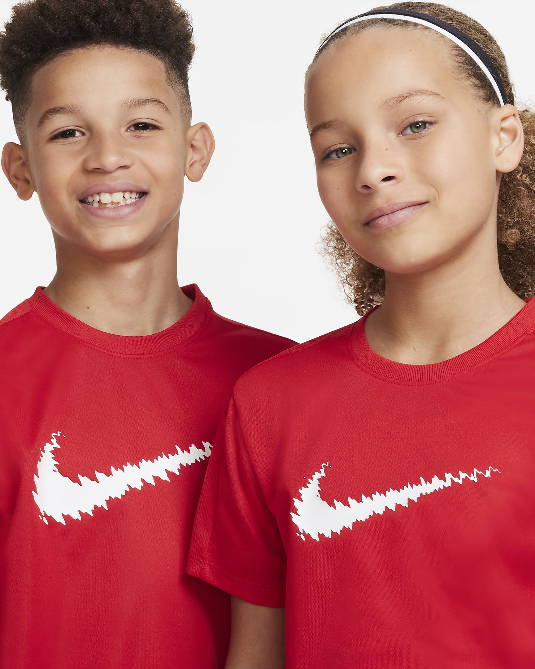 Nike Dri-FIT Trophy Big Kids' Graphic Short-Sleeve Training Top. Nike JP