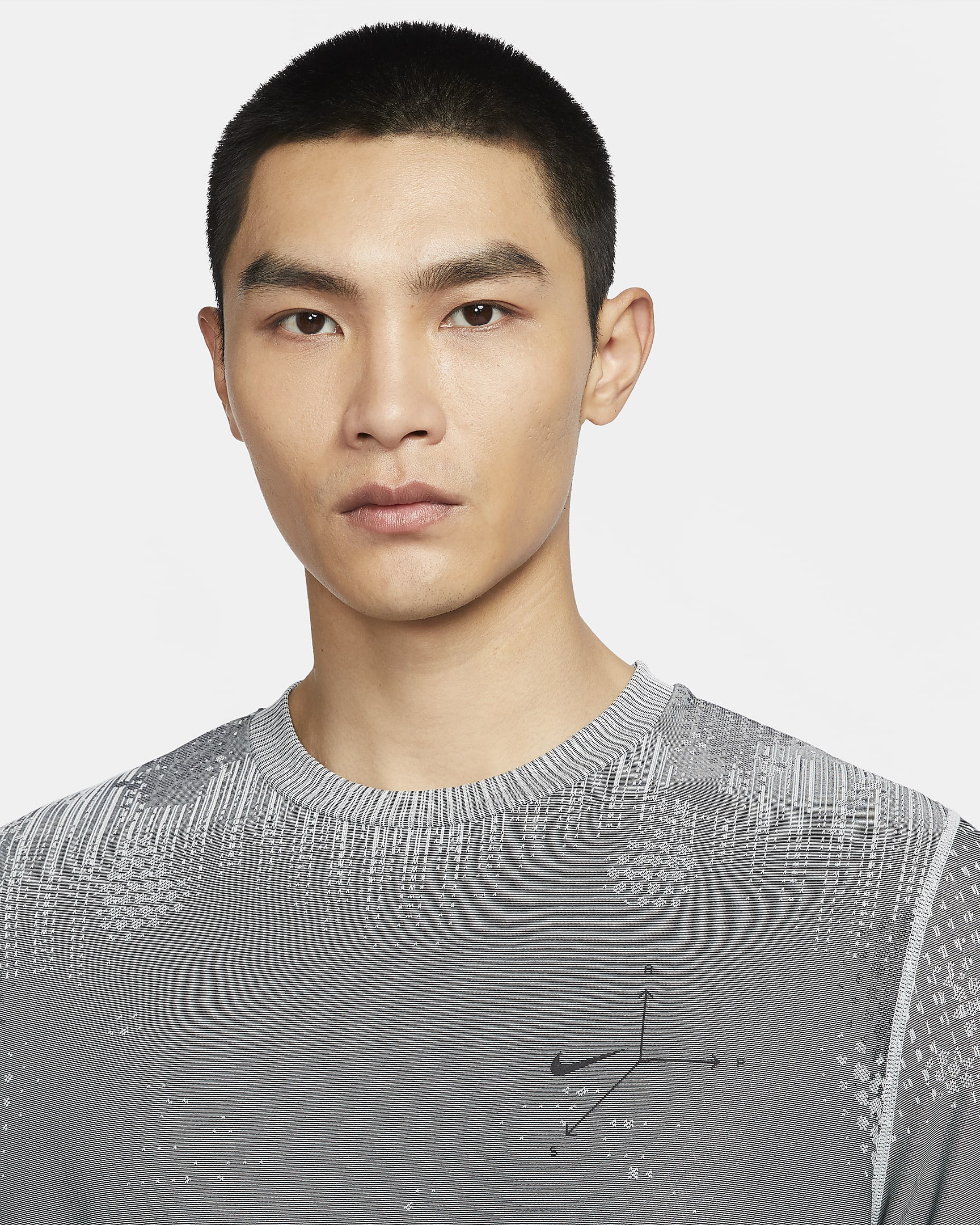 Nike A.P.S. 男款 Dri-FIT ADV 短袖多功能上衣 - Light Silver/黑色/黑色