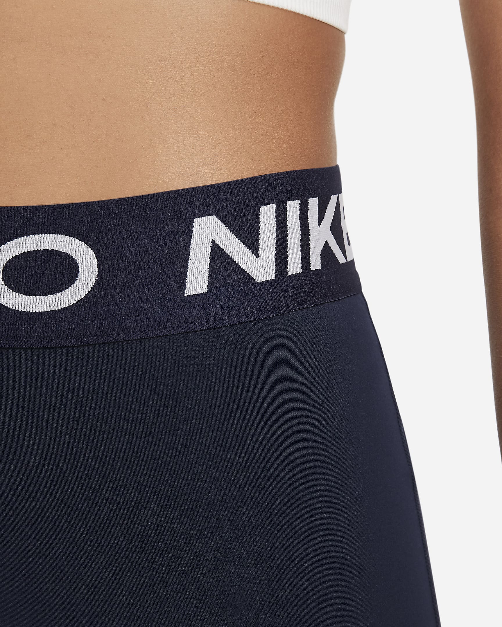 Nike Pro 365 Women's 5" Shorts - Obsidian/White