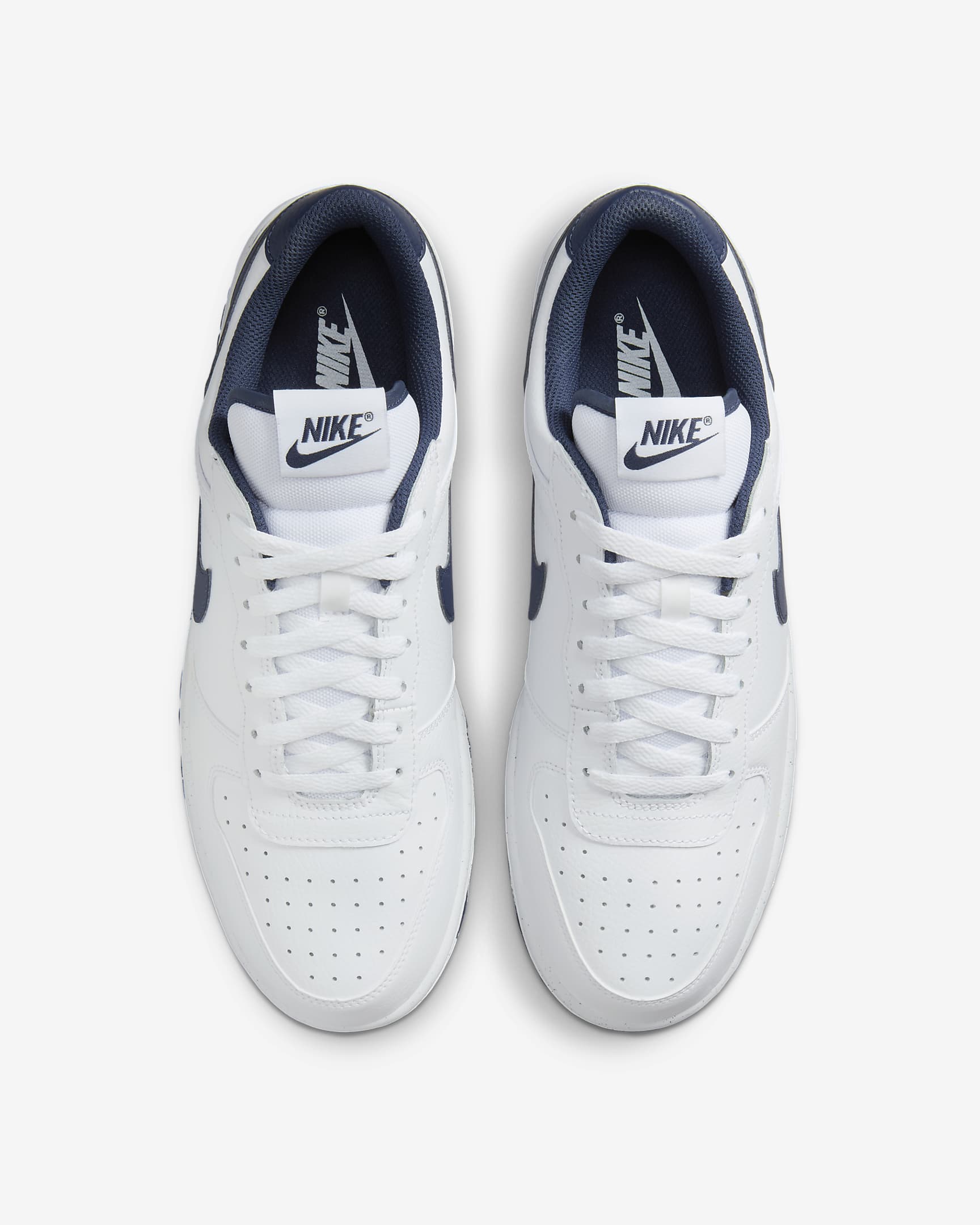 Nike Big Low Men's Shoes - White/Midnight Navy