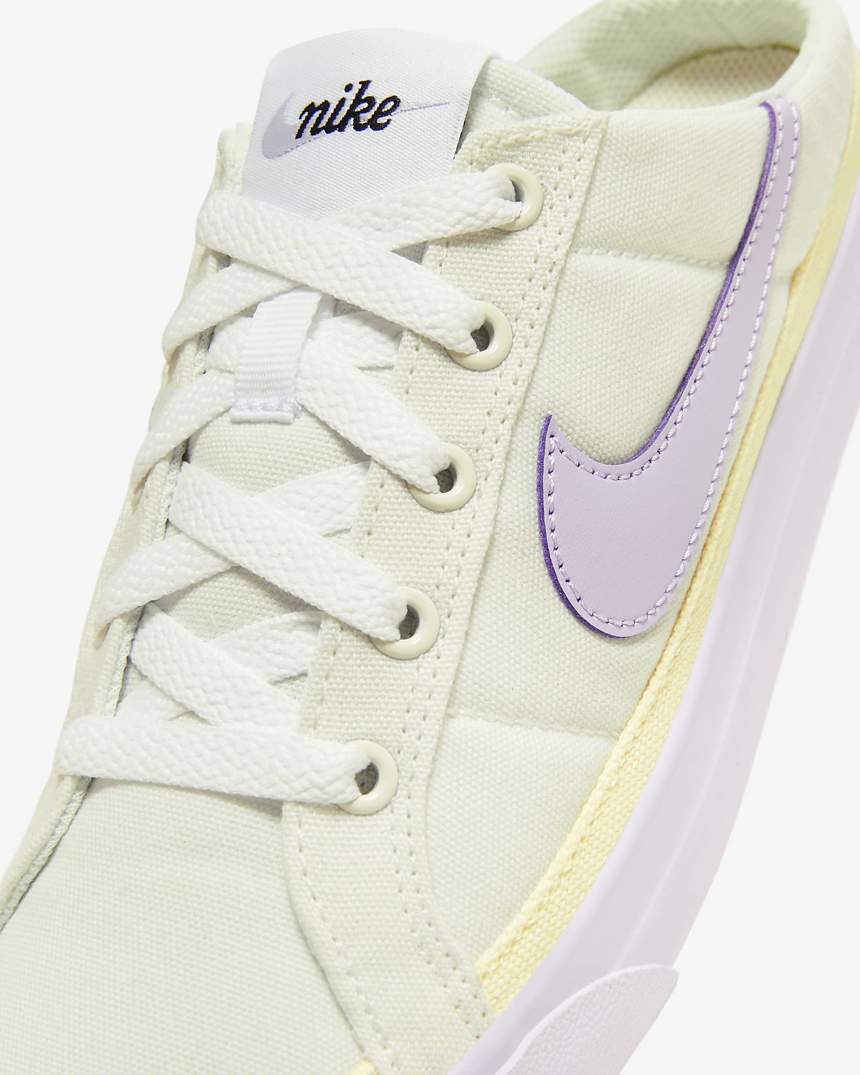 NikeCourt Legacy Women's Mules - Sail/White/Sundial/Violet Mist