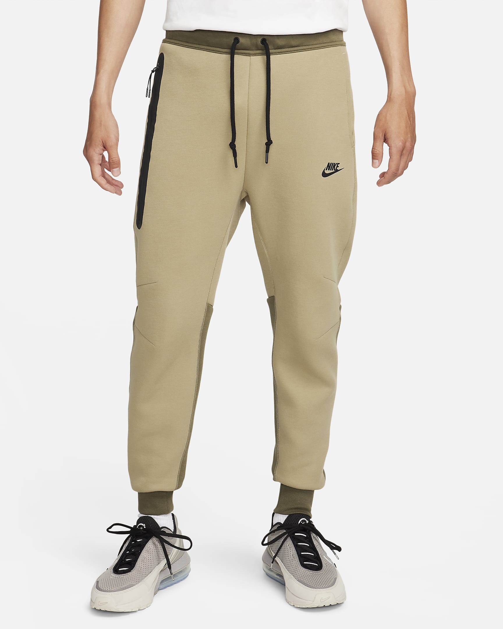 Nike Sportswear Tech Fleece Men's Slim-Fit Joggers - Neutral Olive/Medium Olive/Black