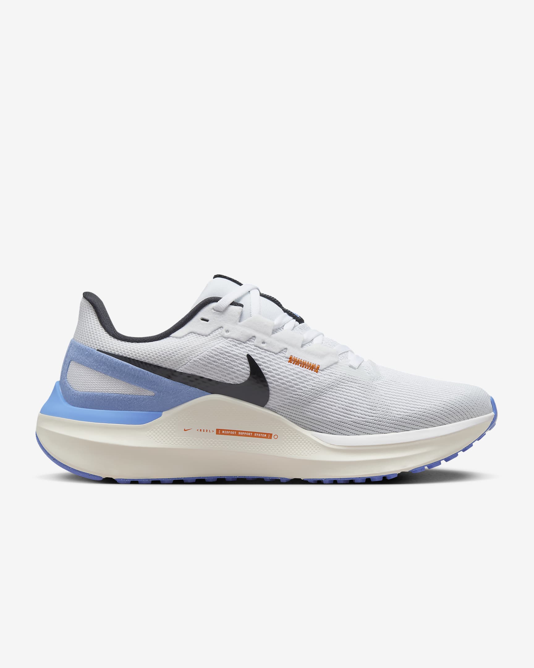 Nike Structure 25 Women's Road Running Shoes - White/Royal Pulse/Pure Platinum/Black