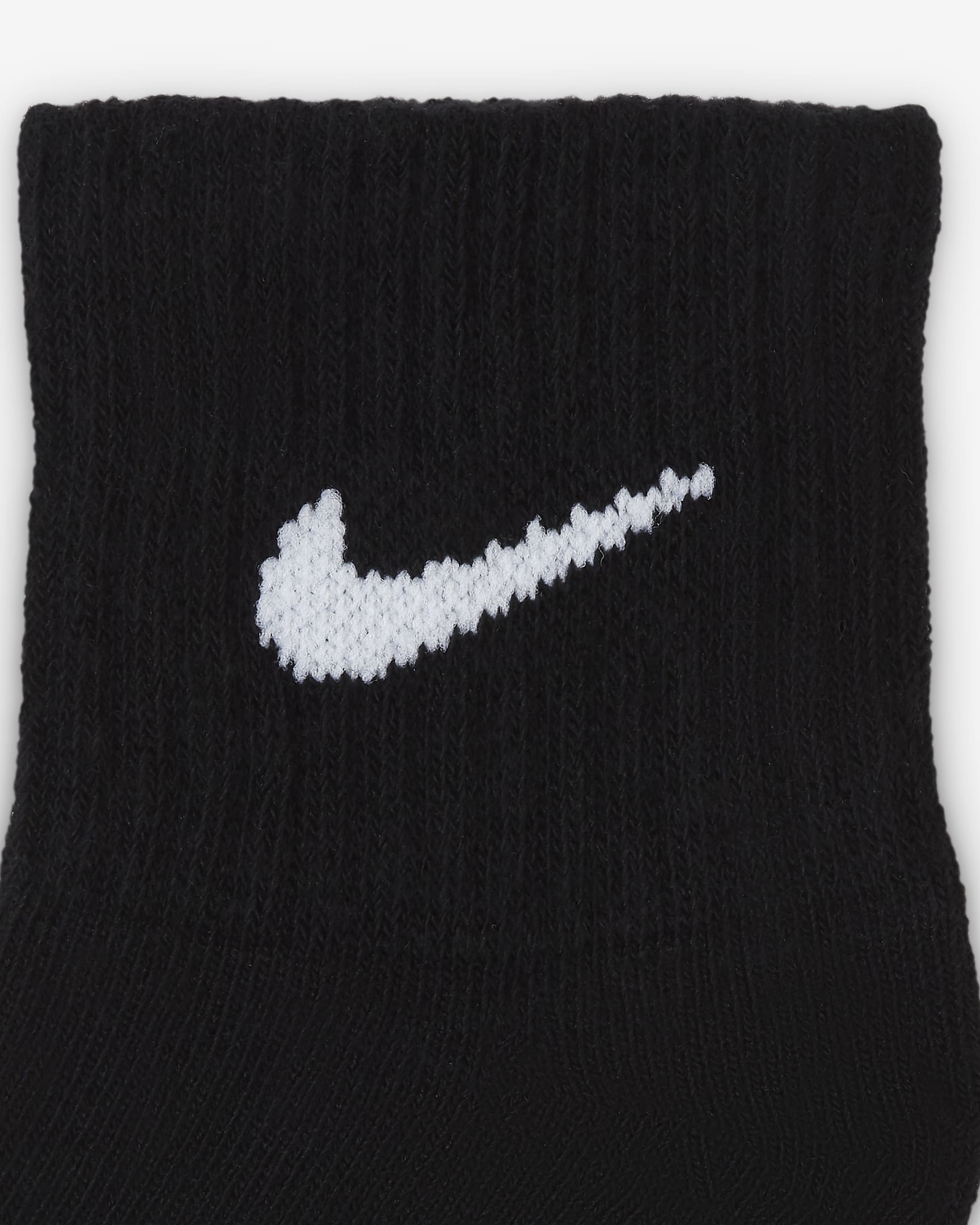 Nike Core Swoosh Toddler Gripper Socks Box Set (3 Pairs).