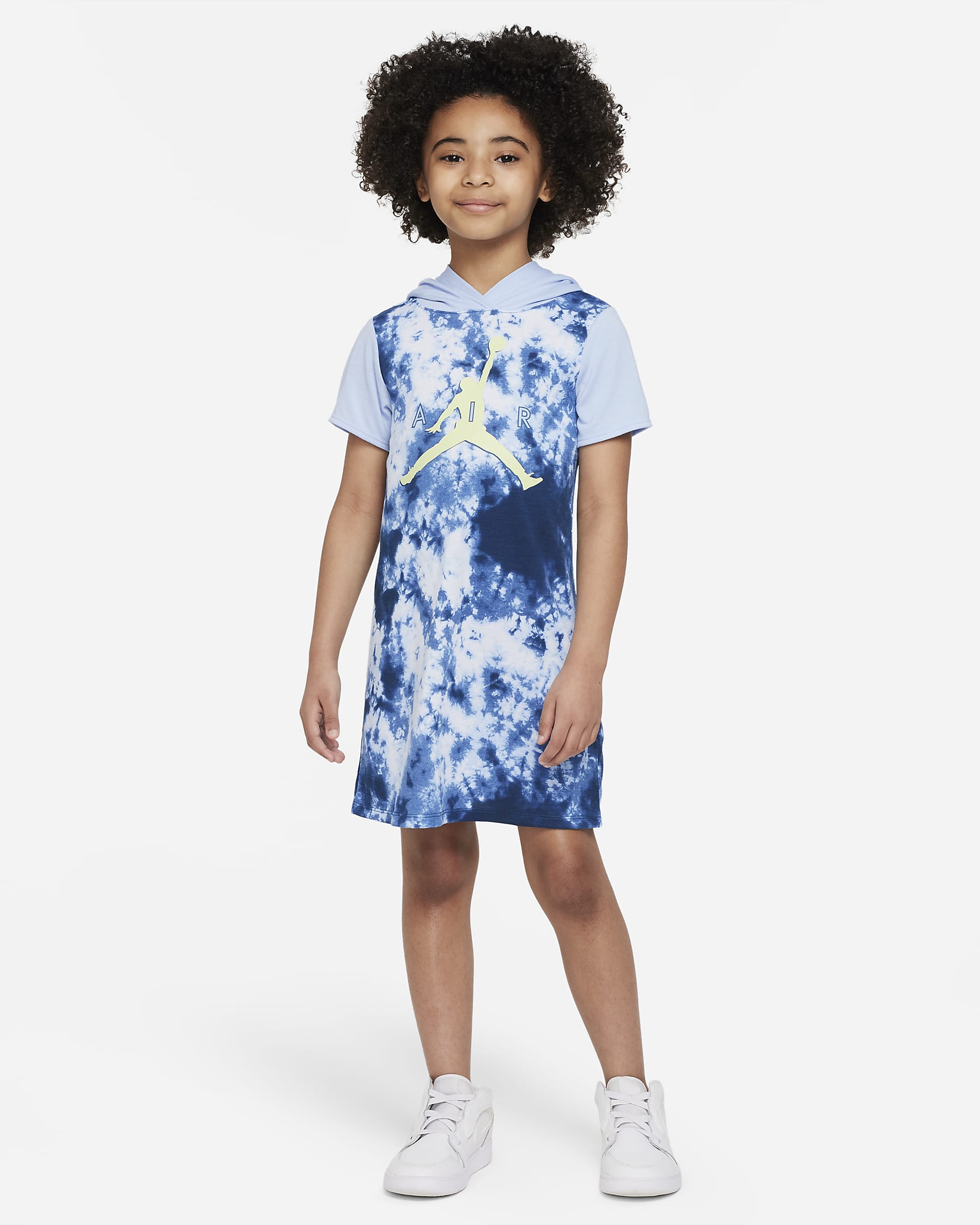 Jordan Little Kids' Cloud Dye Hooded Dress. Nike.com