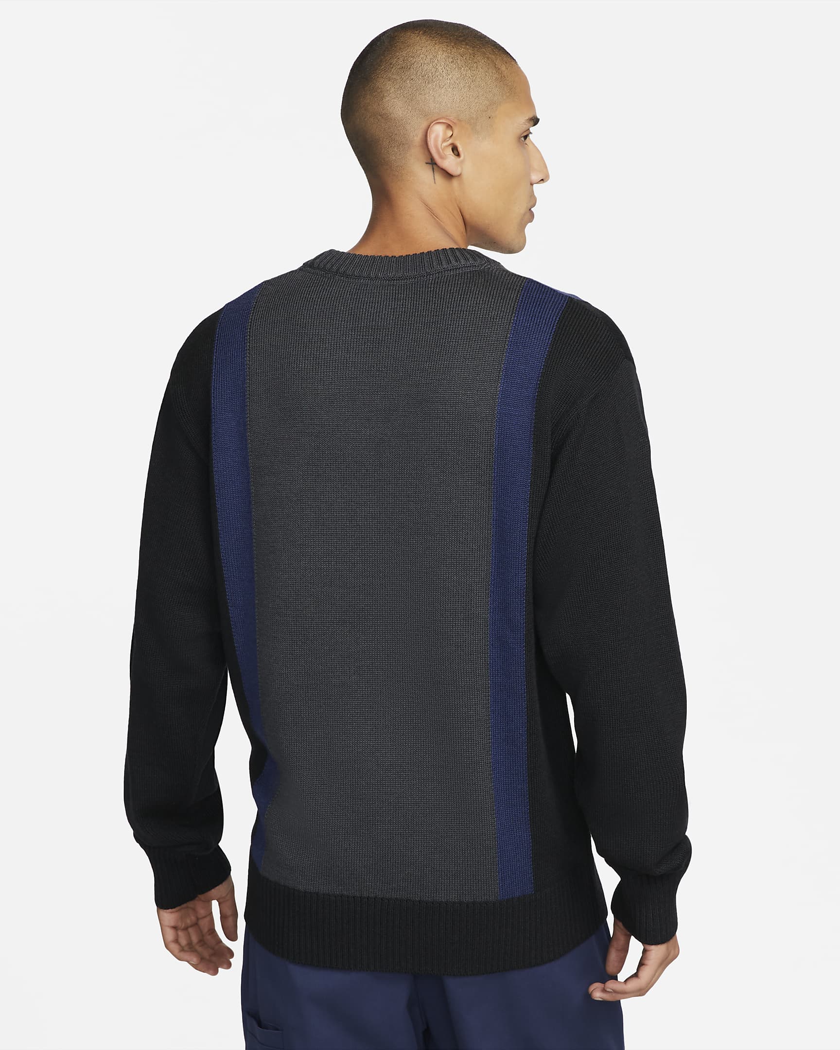 Nike SB Skate Jumper - Black/Dark Smoke Grey/Midnight Navy/Black