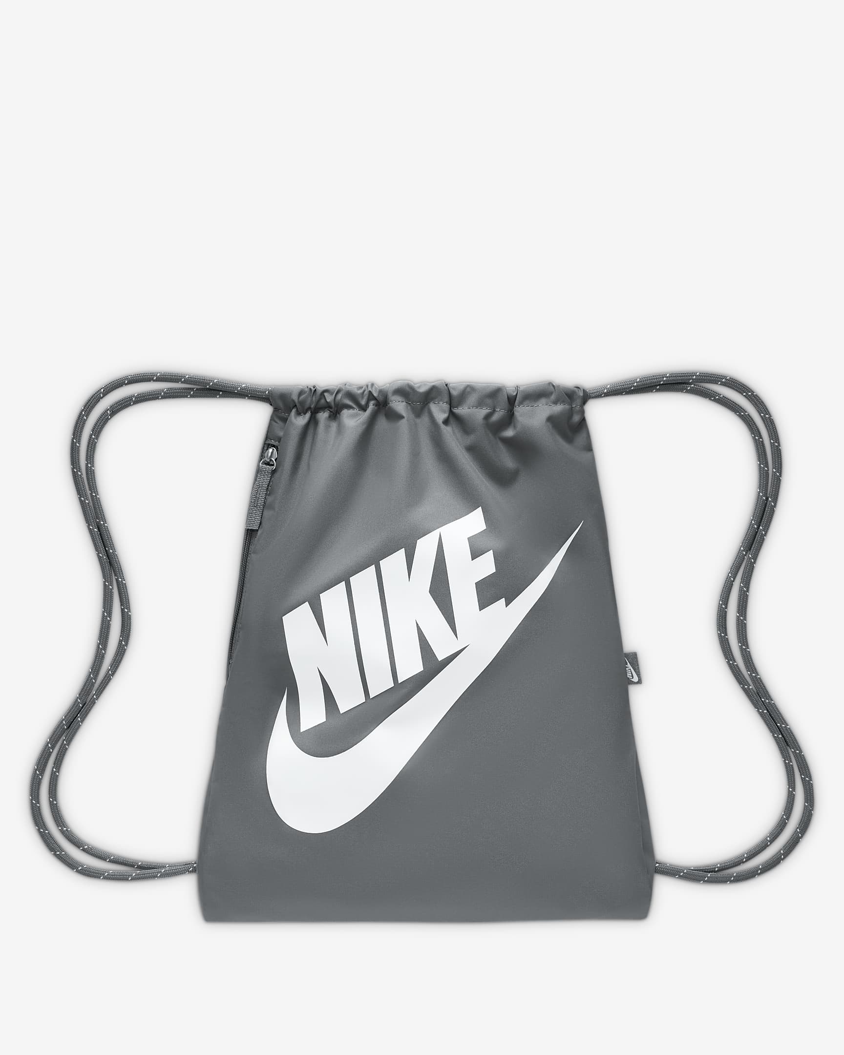 Nike Heritage Tasche mit Kordelzug (13 l) - Smoke Grey/Smoke Grey/Summit White