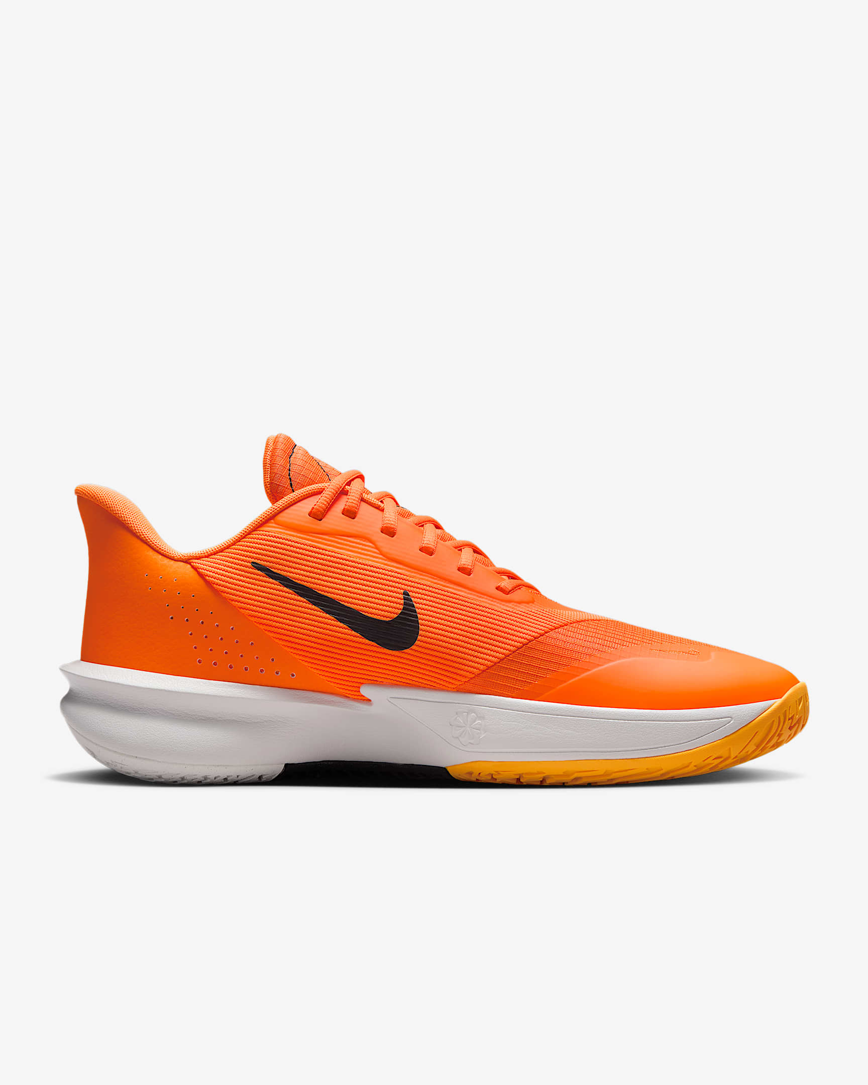 Nike Precision 7 Basketballschuh für Herren - Total Orange/Laser Orange/Photon Dust/Schwarz