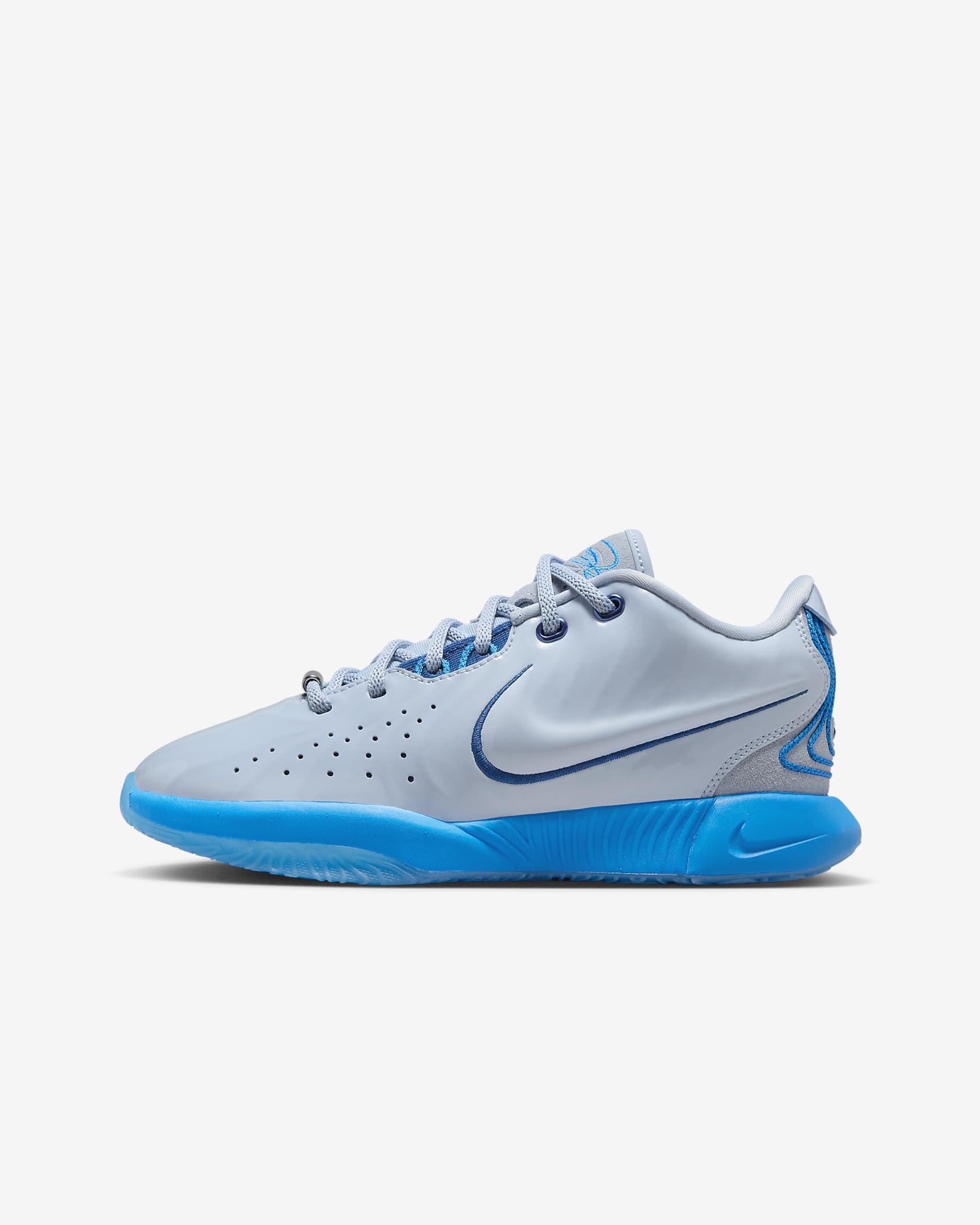 LeBron XXI Big Kids' Basketball Shoes - Light Armory Blue/Blue Hero/Ashen Slate/Court Blue