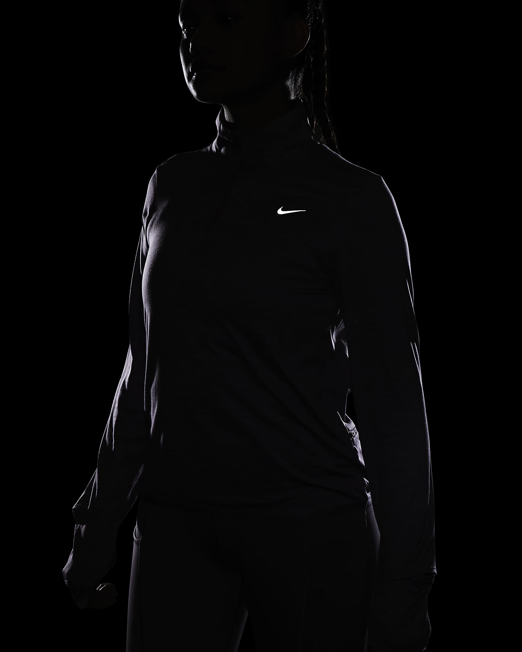 Nike Dri-FIT Swift UV Women's 1/4-Zip Running Top. Nike PH