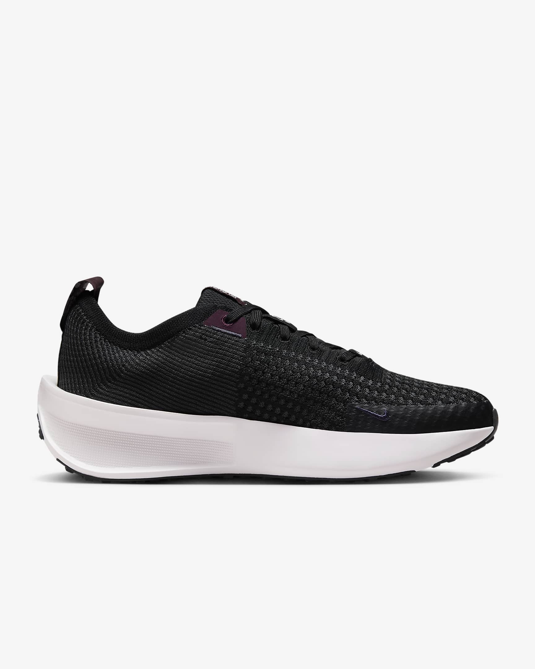 Nike Interact Run Women's Road Running Shoes - Black/Burgundy Crush/Pearl Pink/Purple Ink